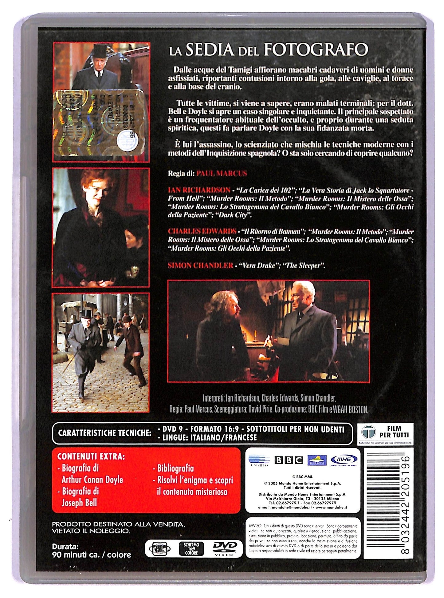 EBOND Murder Rooms - La sedia del fotografo DVD D756822