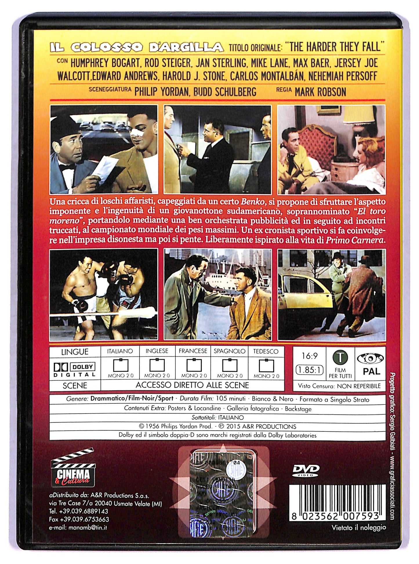 EBOND Il colosso d'argilla DVD D756832