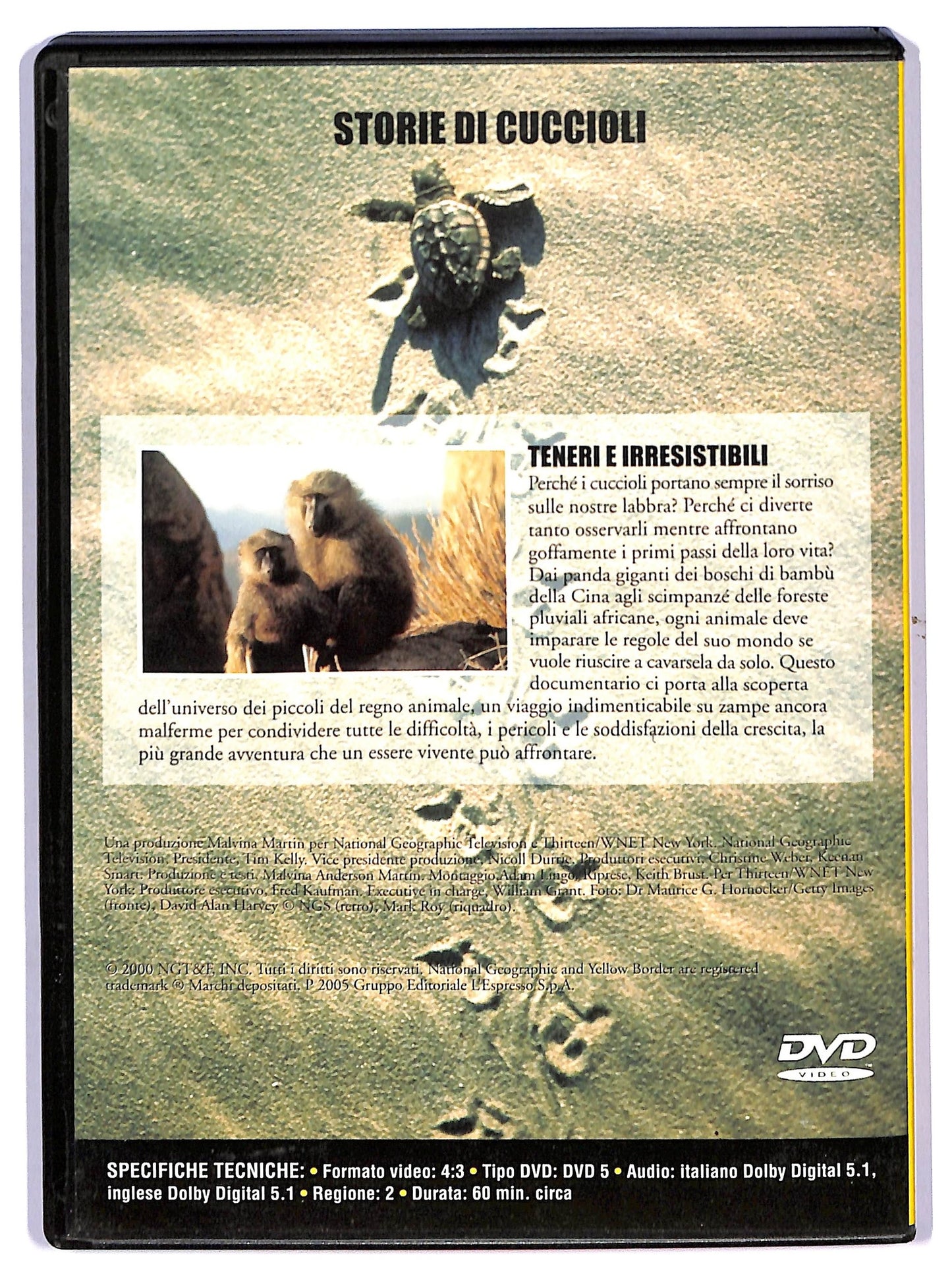 EBOND national geographic storie di cuccioli EDITORIALE DVD D757034