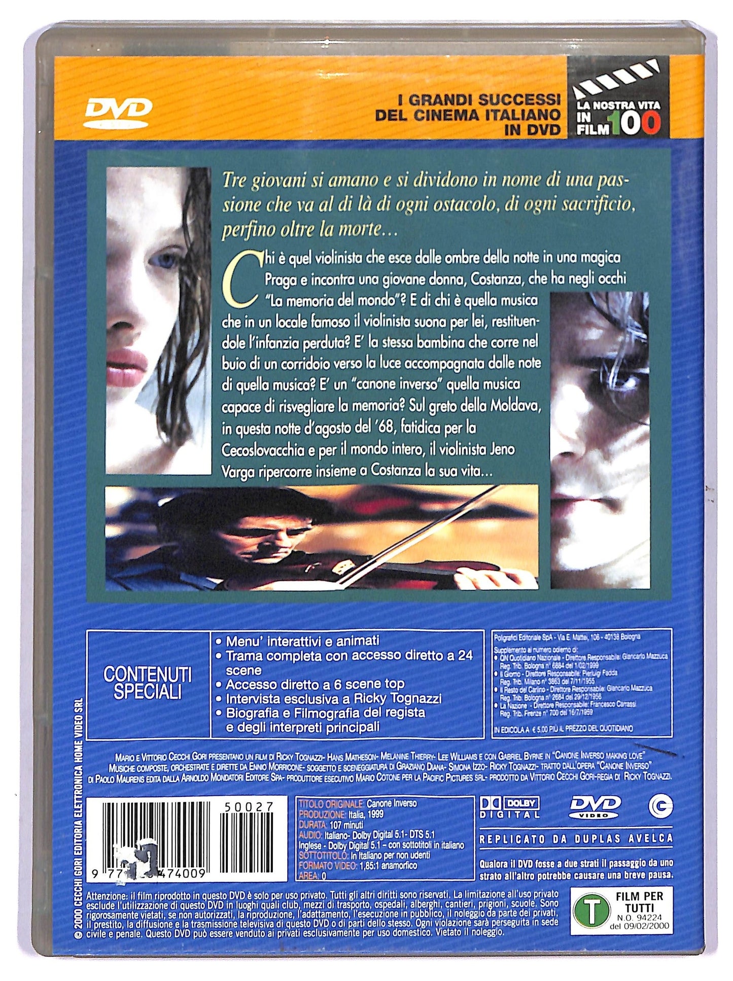EBOND Canone inverso - Making Love EDITORIALE DVD D757050