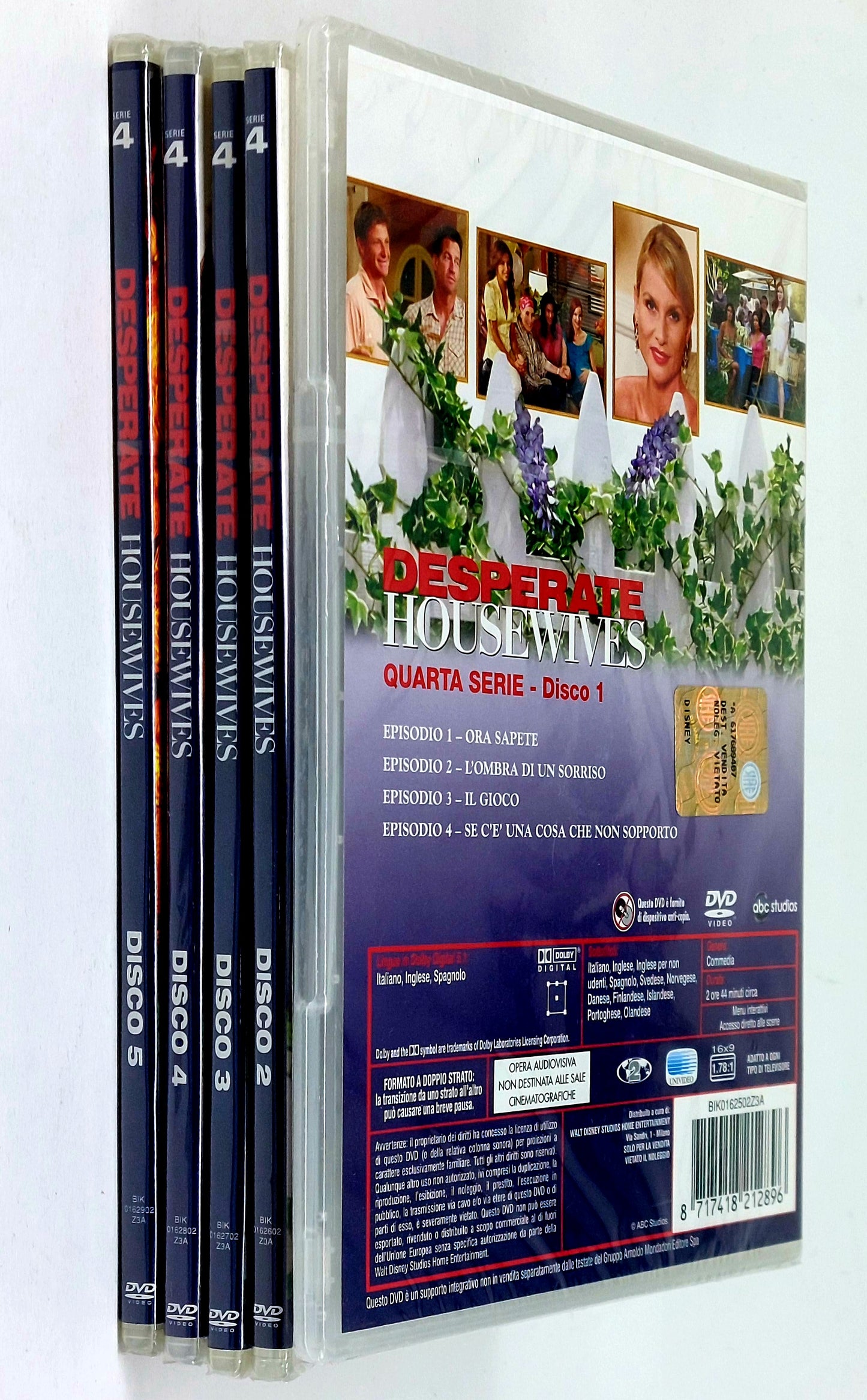 EBOND Desperate housewives Stagione 04 - 5 dvd Collezione EDITORIALE DVD D757110