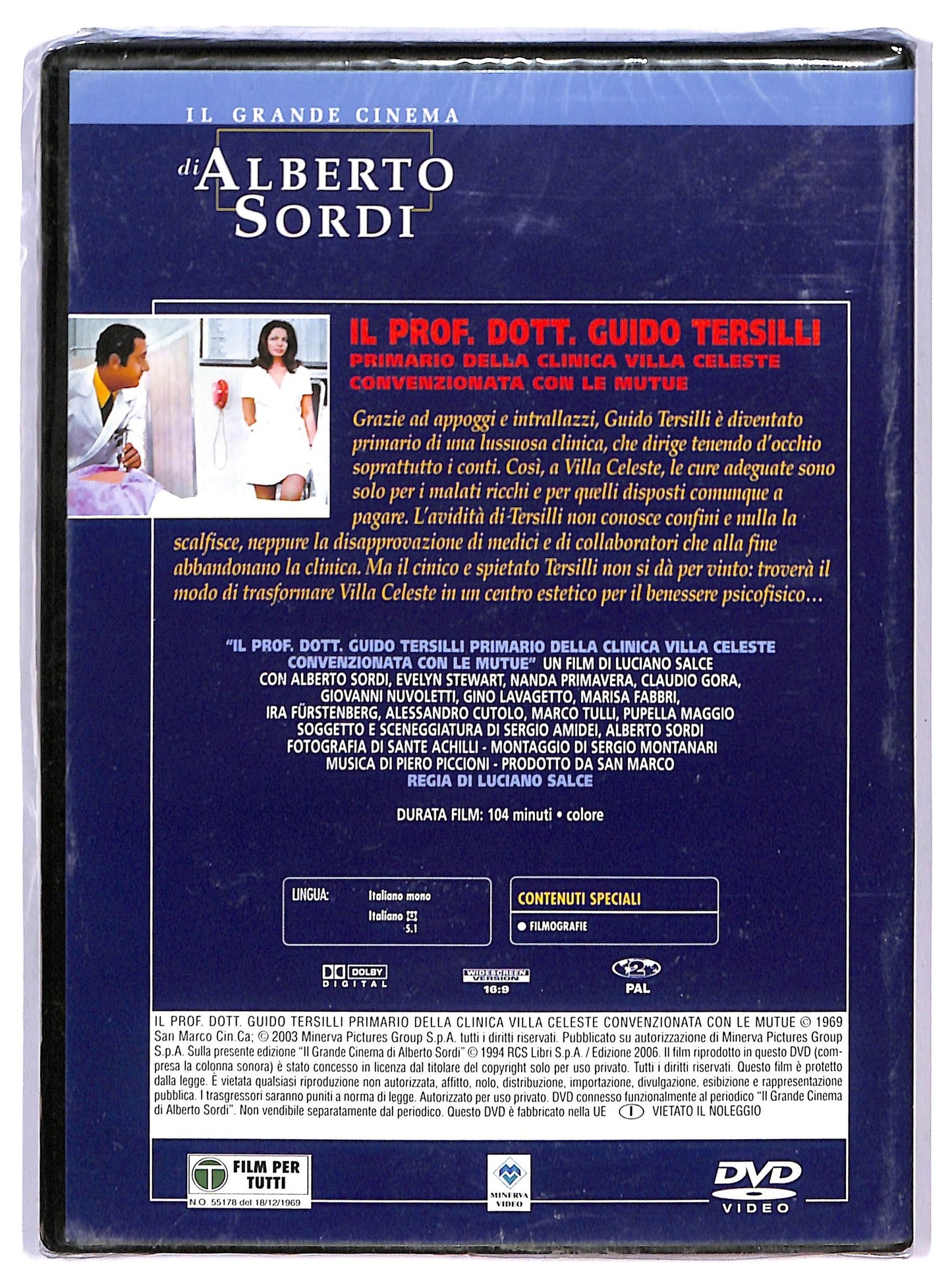 EBOND Il Prof Dott Guido Tersilli DVD D757511