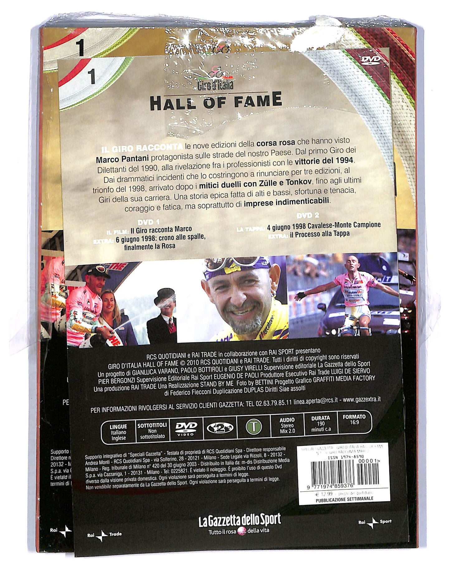 EBOND Hall of fame - il giro racconta marco volume 1 EDITORIALE DVD D757658