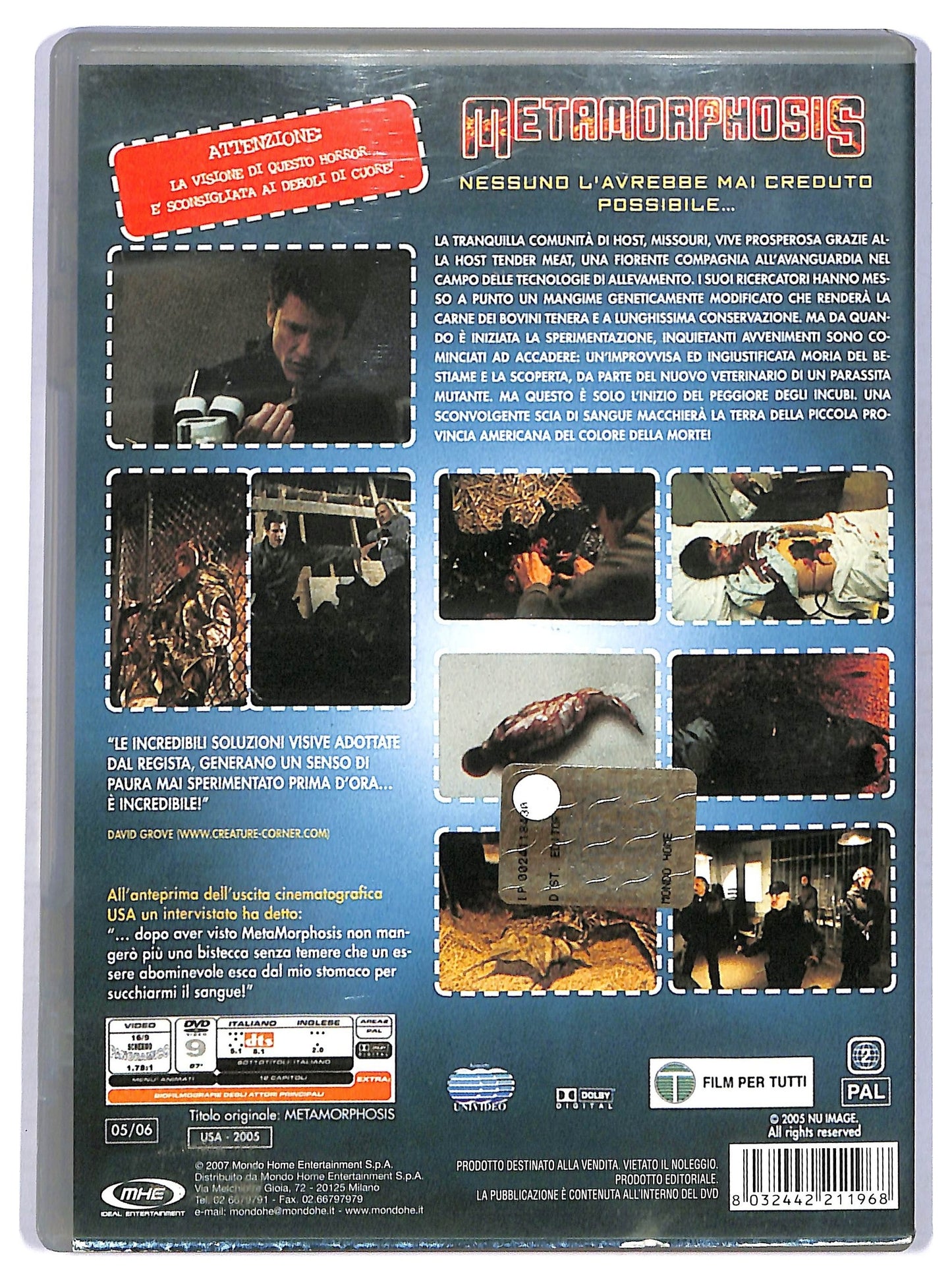 EBOND metamorphosis DVD D757802