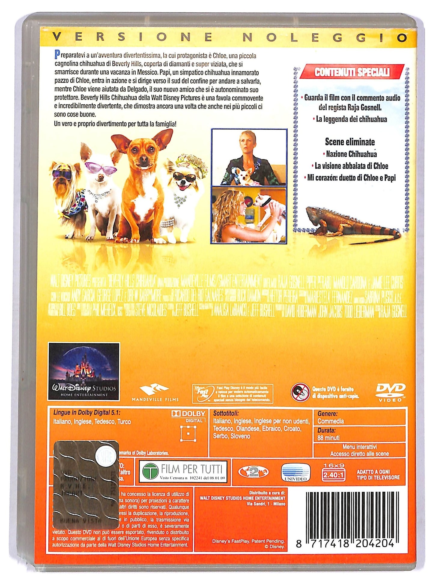 EBOND Beverly hills chihuahua DVD NOLEGGIO D757830