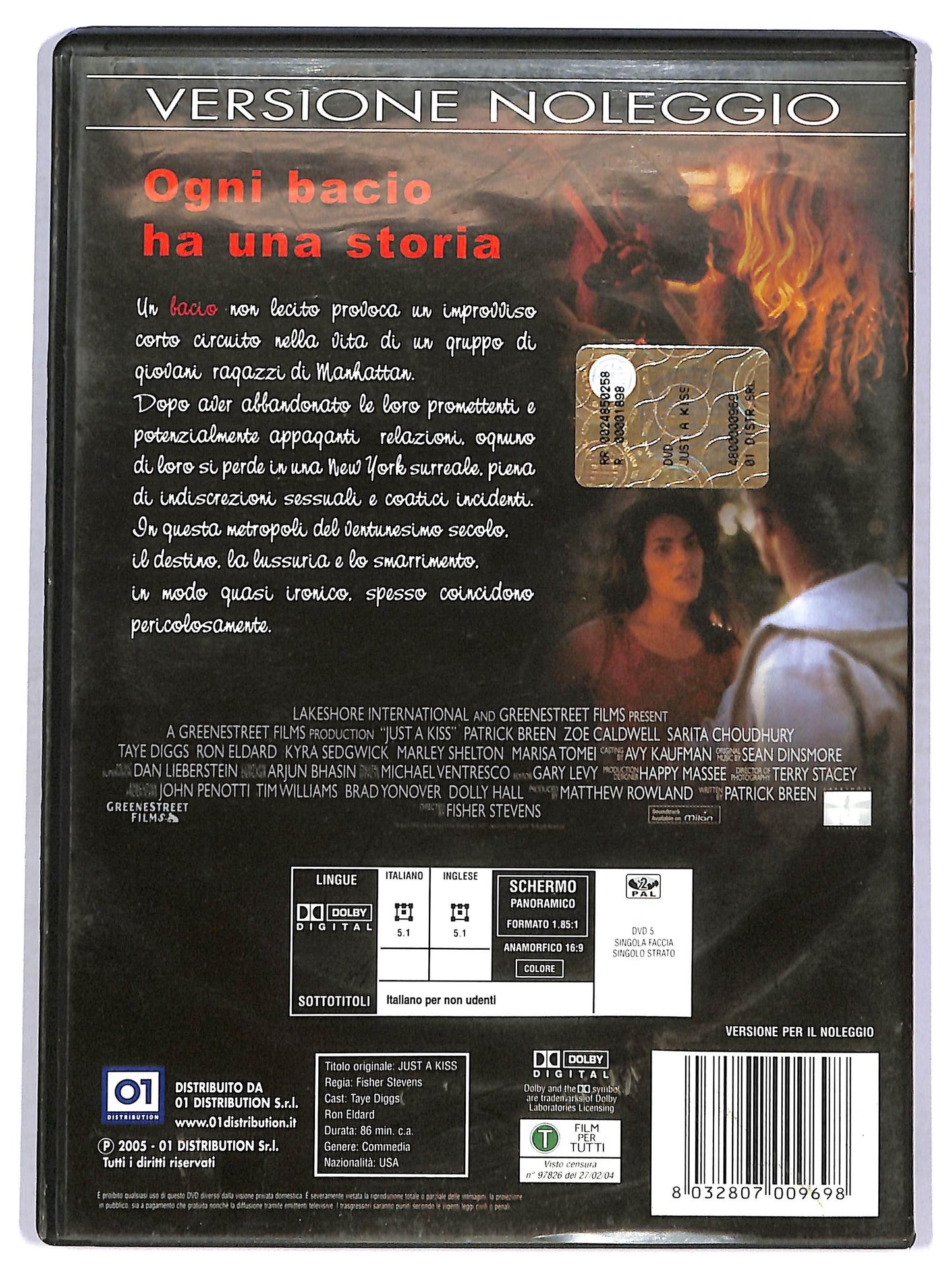 EBOND Just a kiss DVD NOLEGGIO D757834