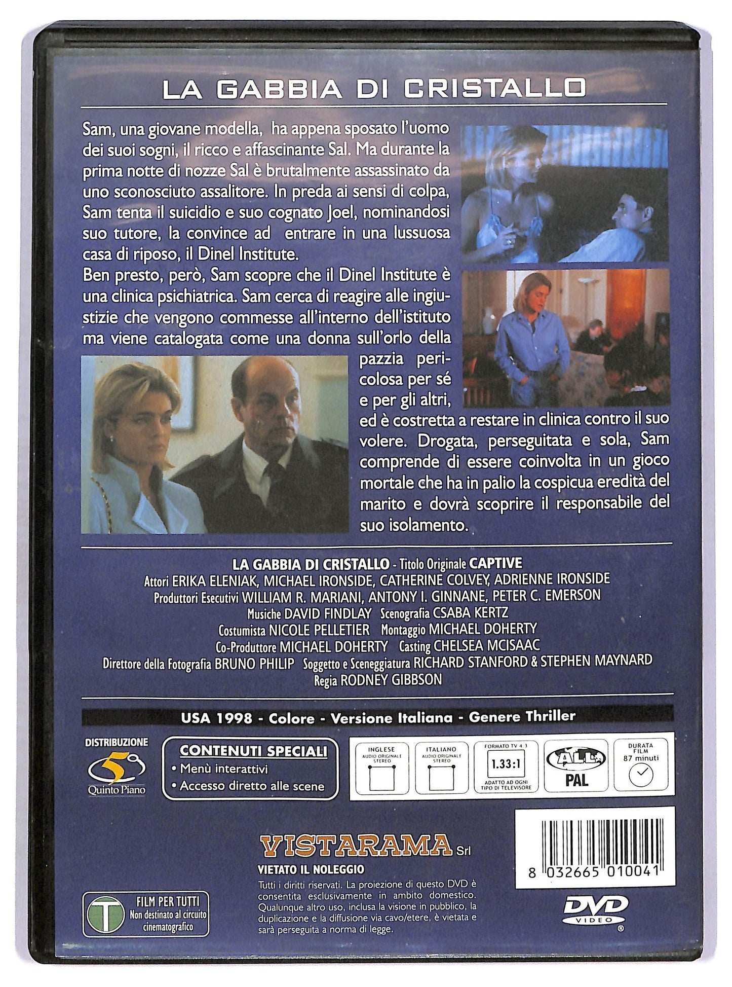 EBOND La gabbia di cristallo DVD D758004