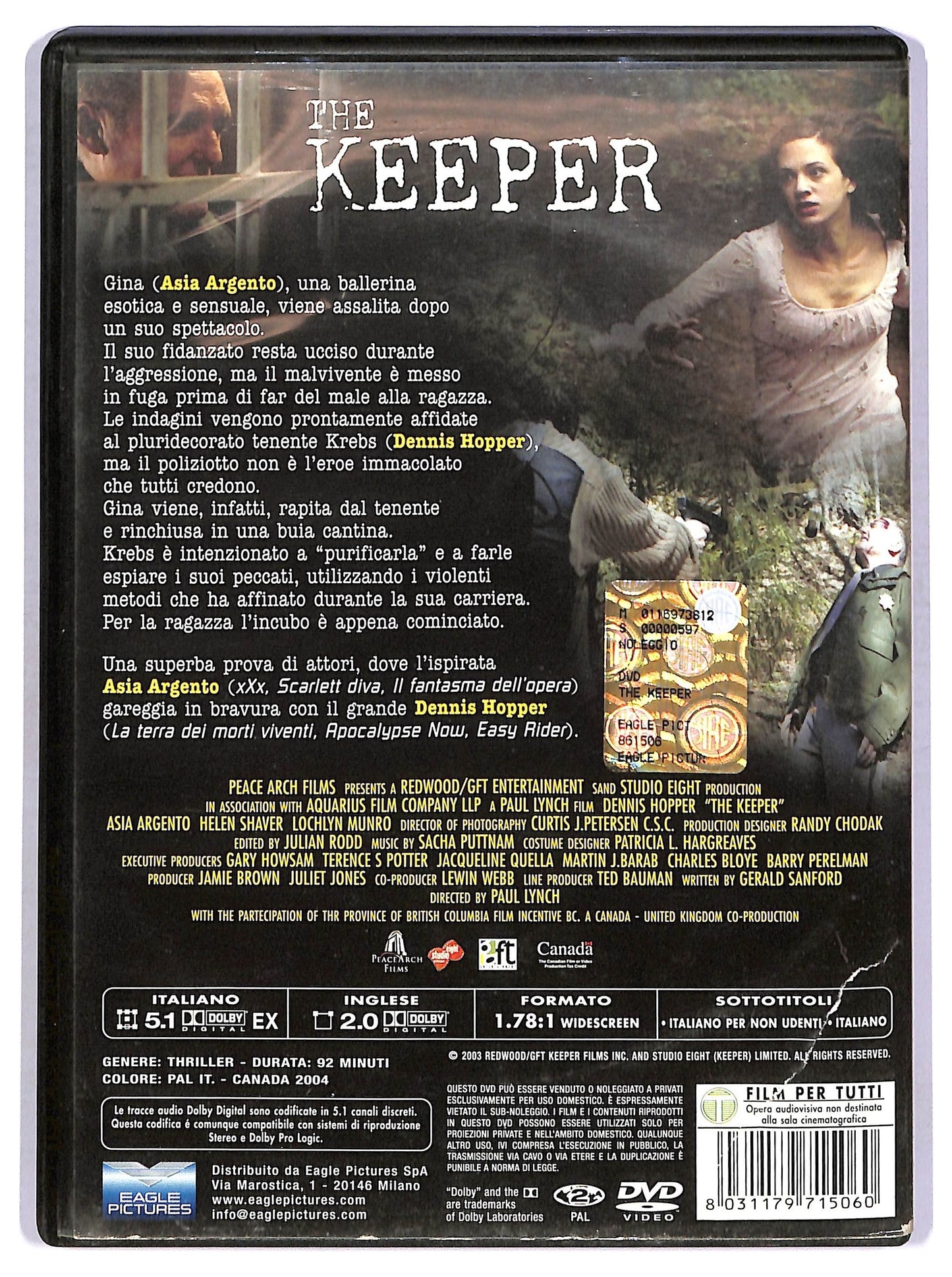 EBOND The Keeper Noleggio DVD D758010