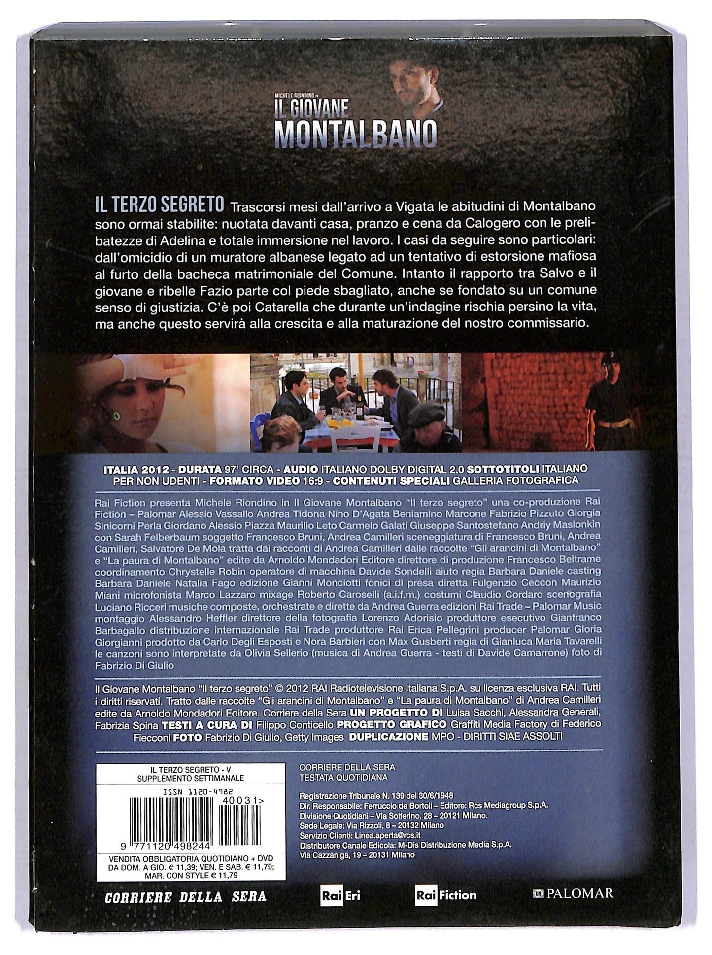 EBOND Il Giovane Montalbano il terzo segreto EDITORIALE DVD D758038