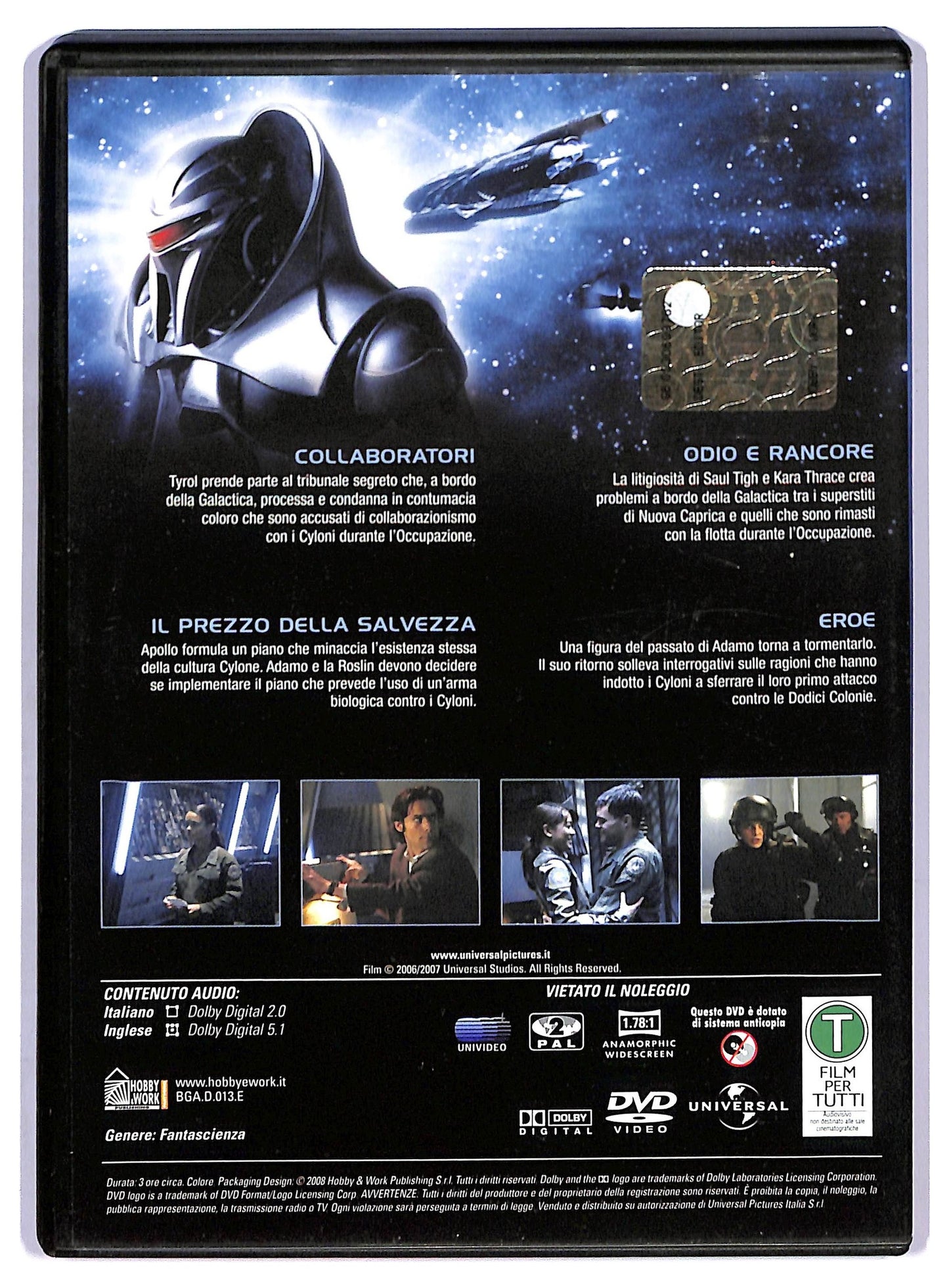 EBOND Battlestar Galactica - Stg.3 Vol.13 (Eps. 5-8) EDITORIALE DVD D758118