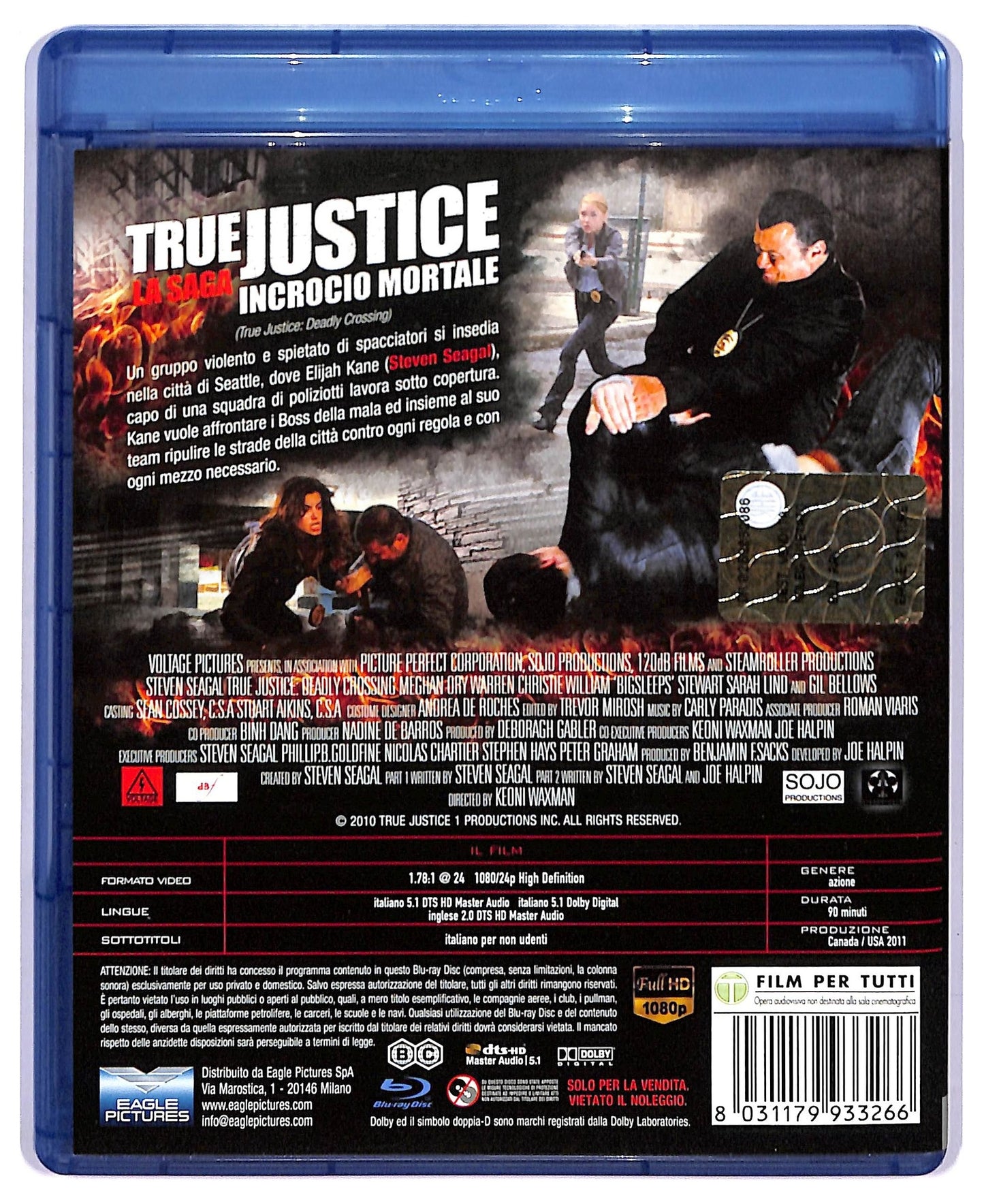 EBOND True Justice - Incrocio mortale BLURAY D758127