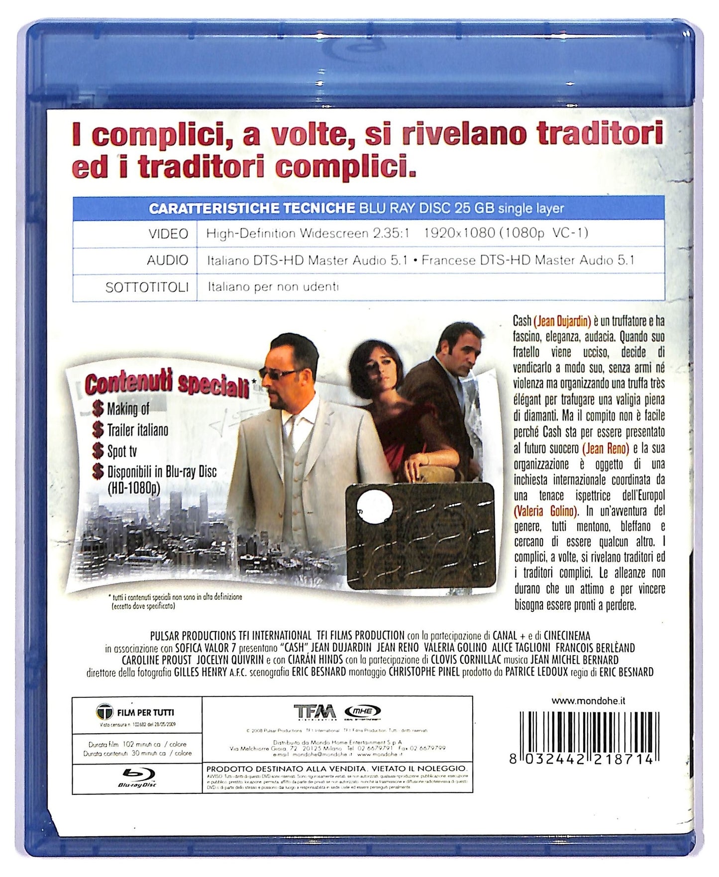 EBOND Cash BLURAY D758137