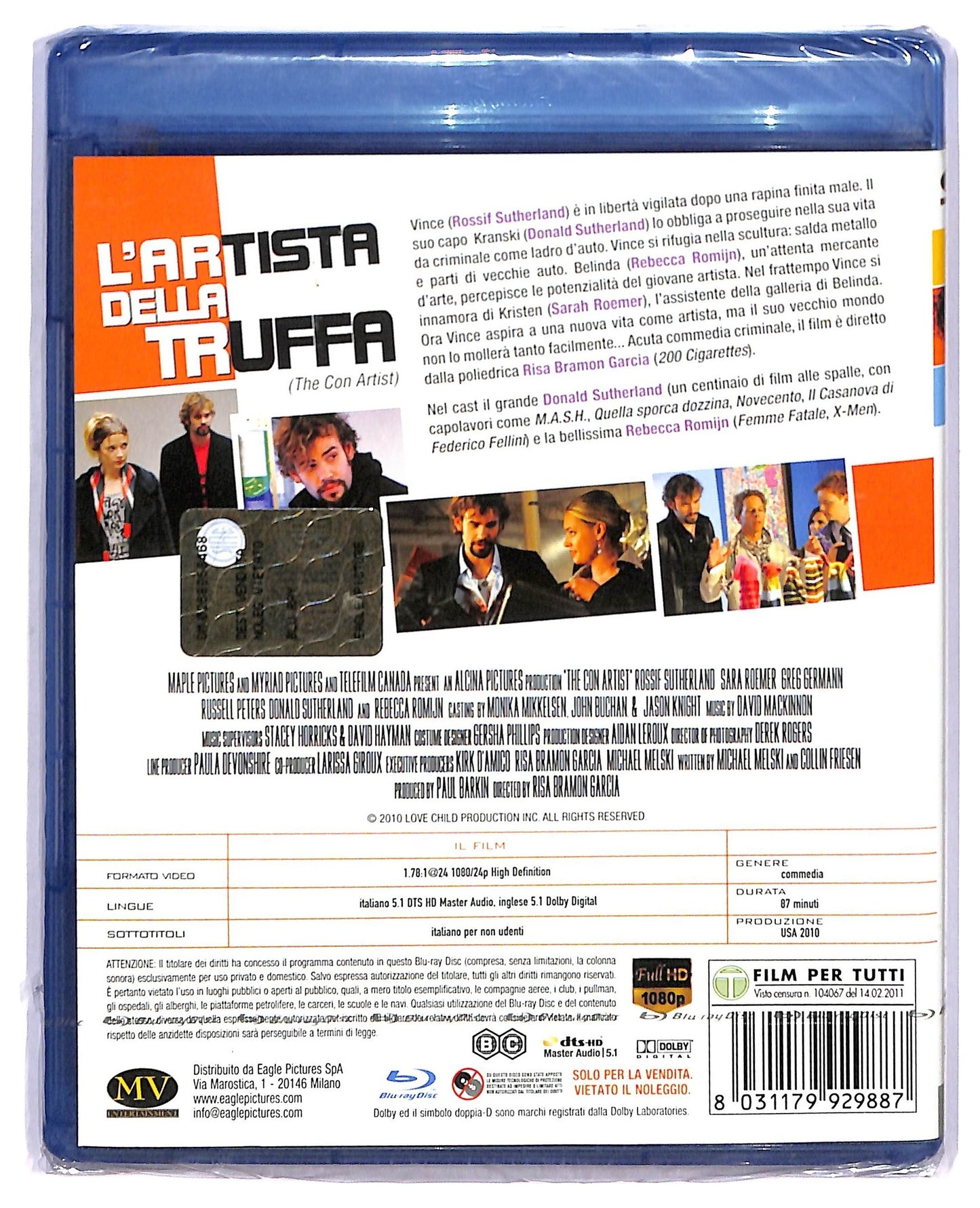EBOND L'artista della Truffa BLURAY D758158