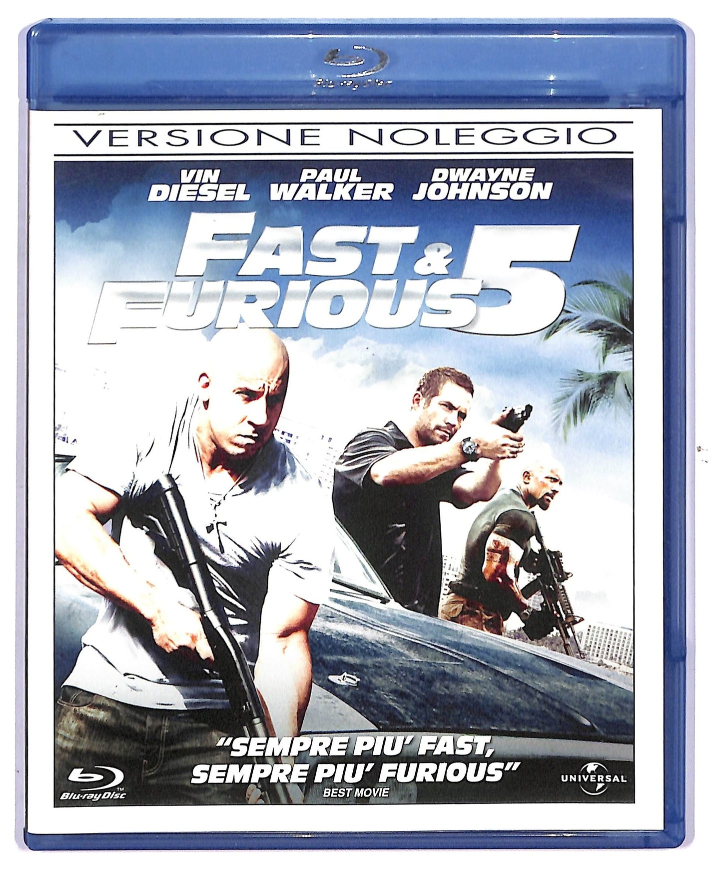 EBOND Fast & Furious 5 NOLEGGIO BLURAY D758166