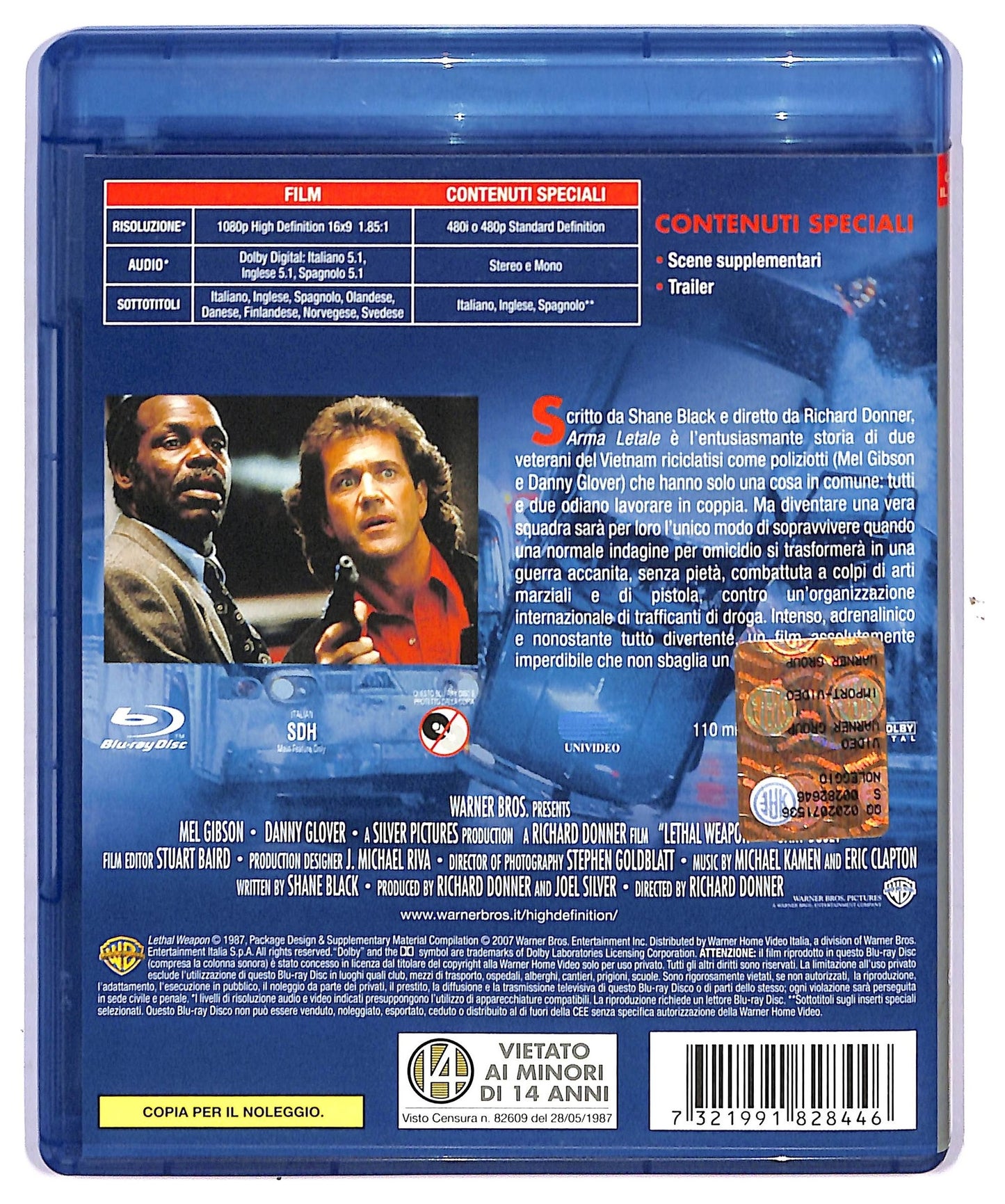 EBOND Arma letale NOLEGGIO BLURAY D758172