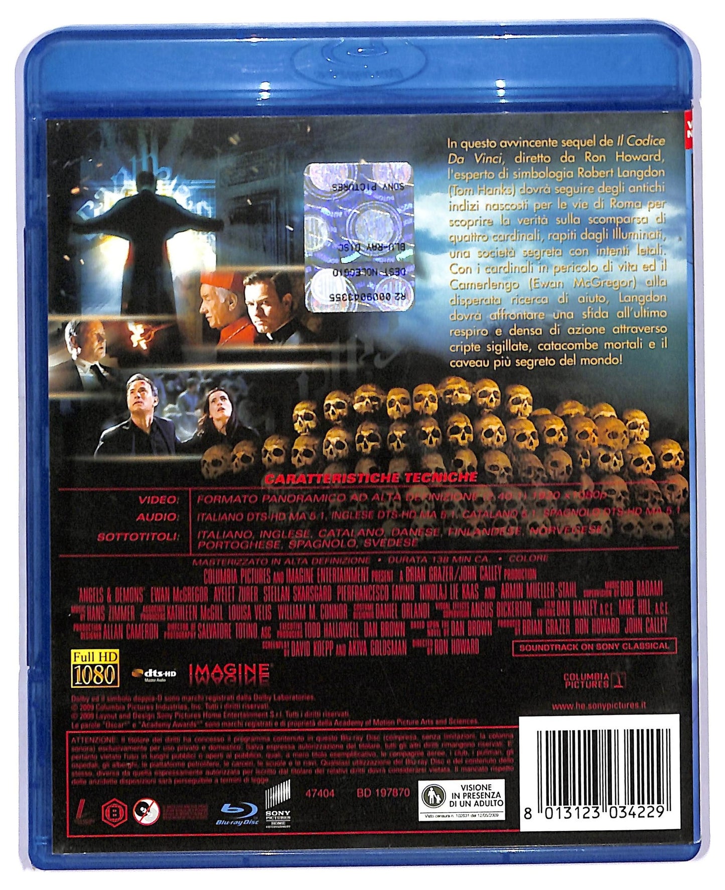 EBOND angeli e demoni - noleggio BLURAY D758173