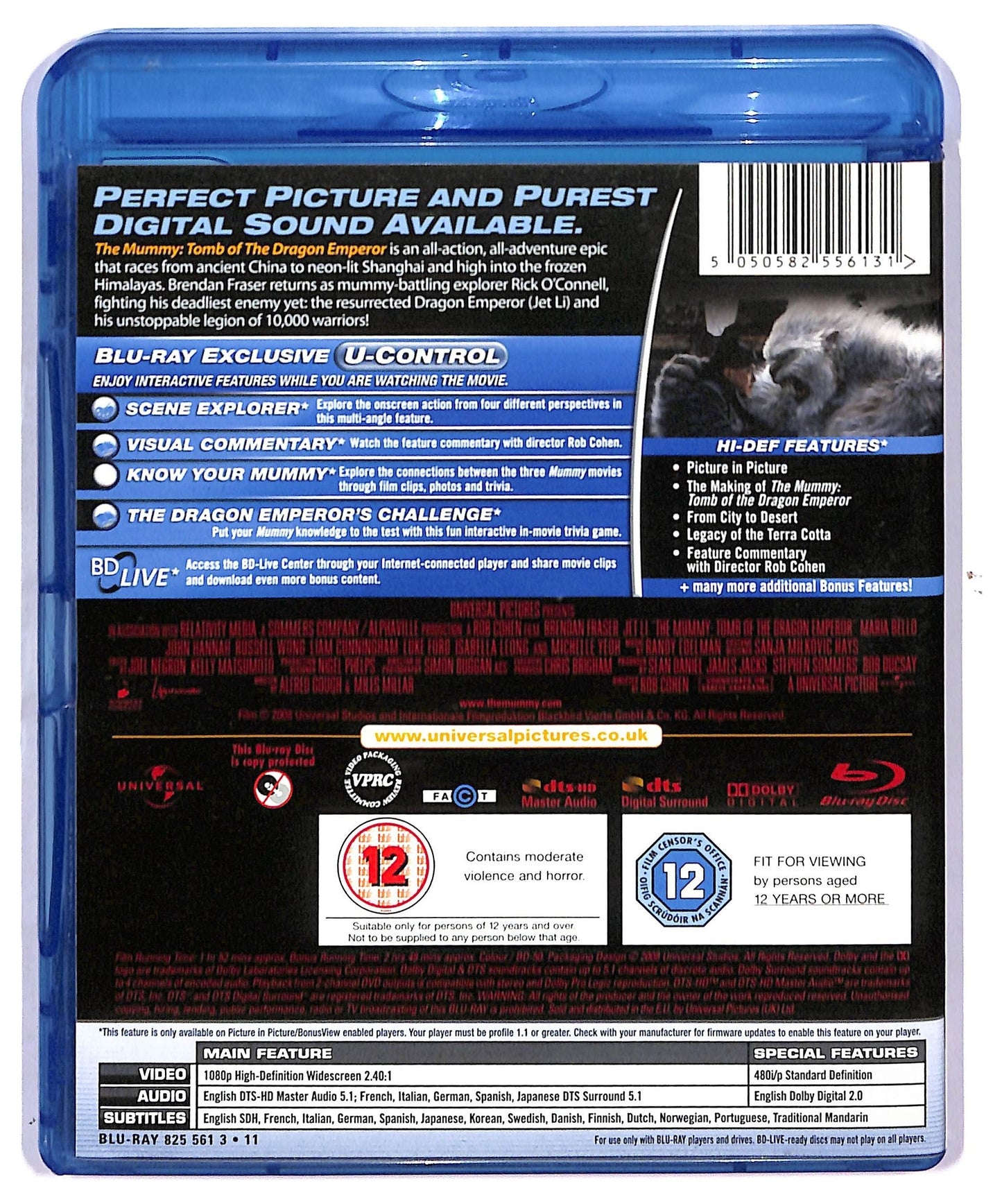 EBOND Mummy tomb of the dragon emperor NOLEGGIO BLURAY BLURAY BLURAY D758223