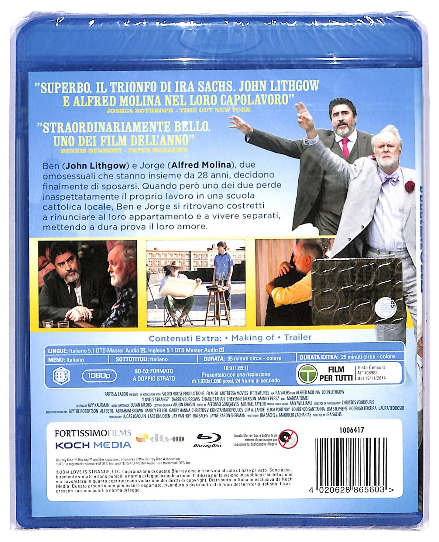 EBOND I toni dell'amore Love Is Strange BLURAY D758301