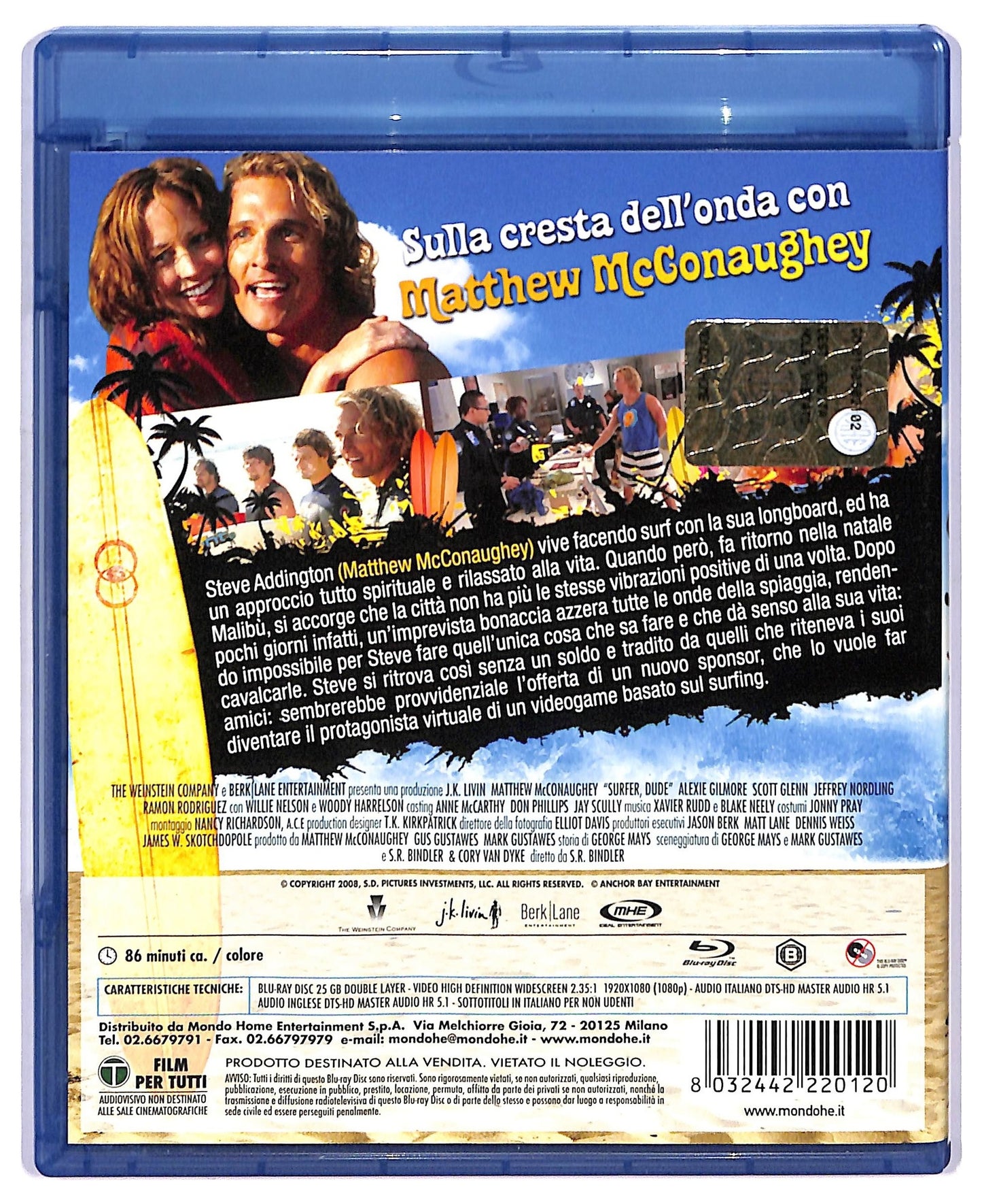 EBOND Surfer, Dude BLURAY D758320