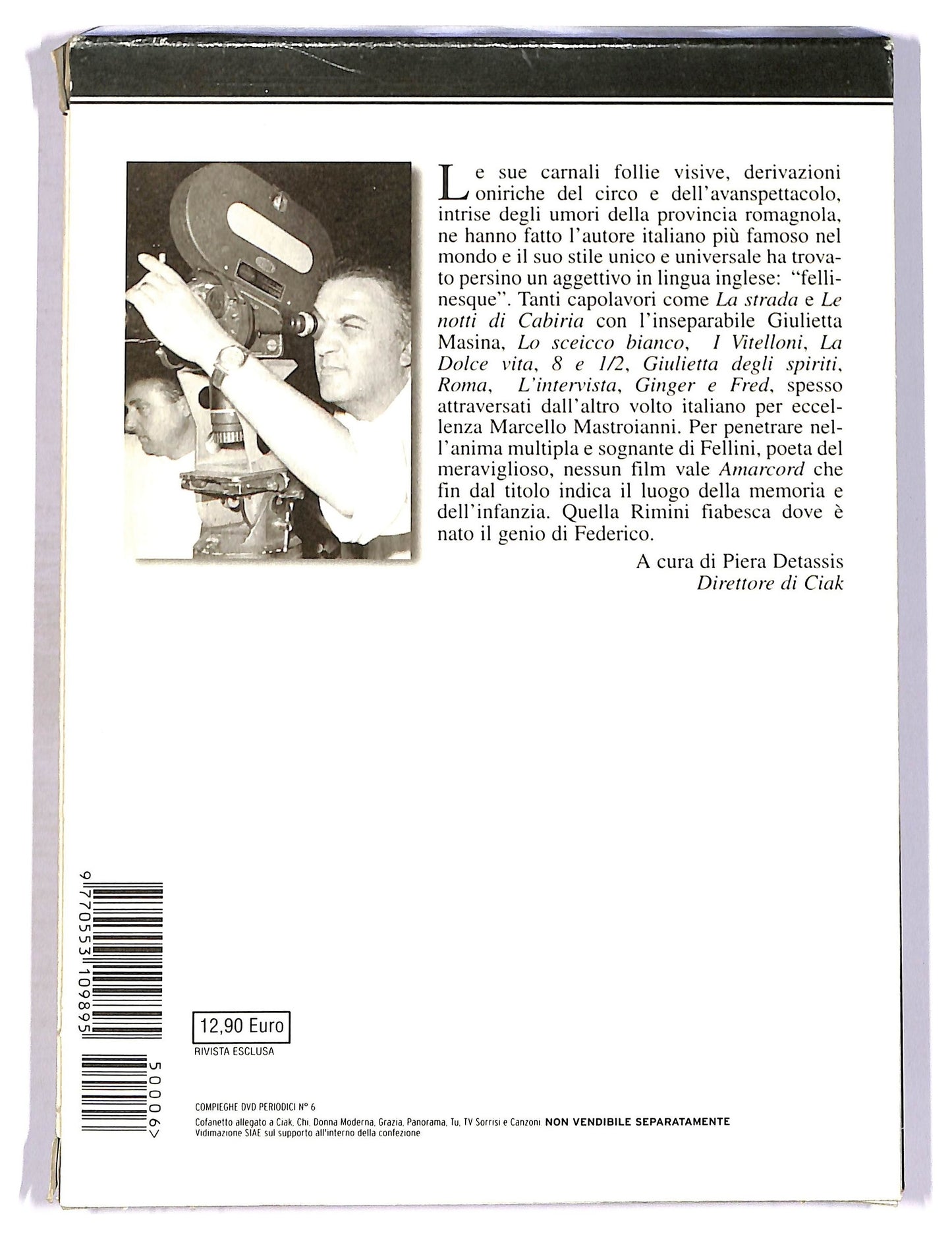 EBOND Amarcord + libro EDITORIALE DVD D758719