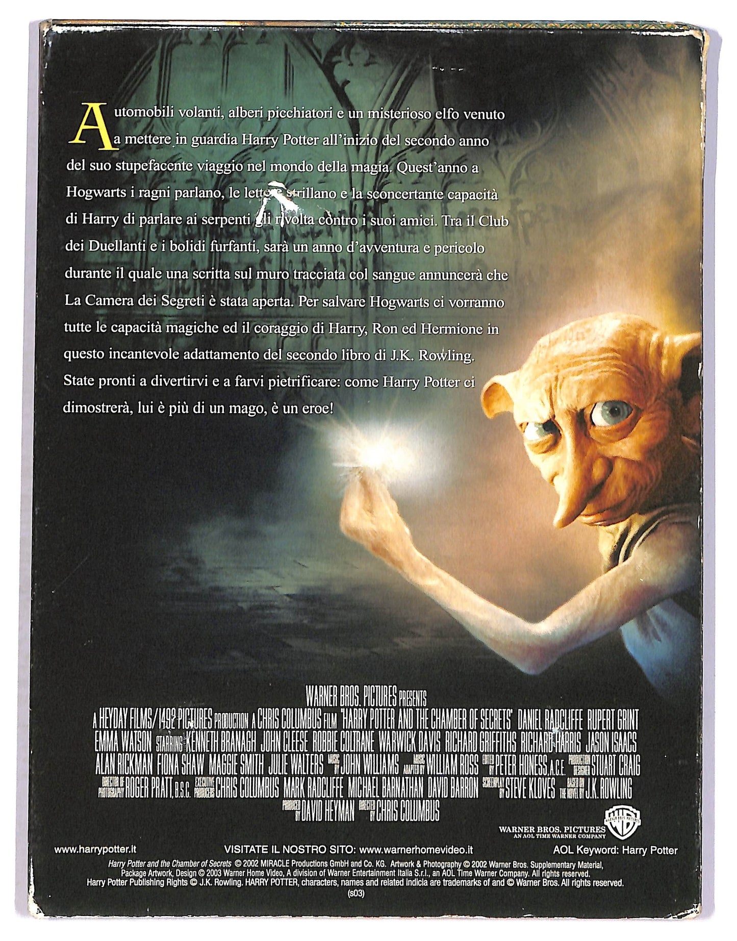 EBOND Harry Potter e la camera dei segreti DIGIPACK DVD D758733