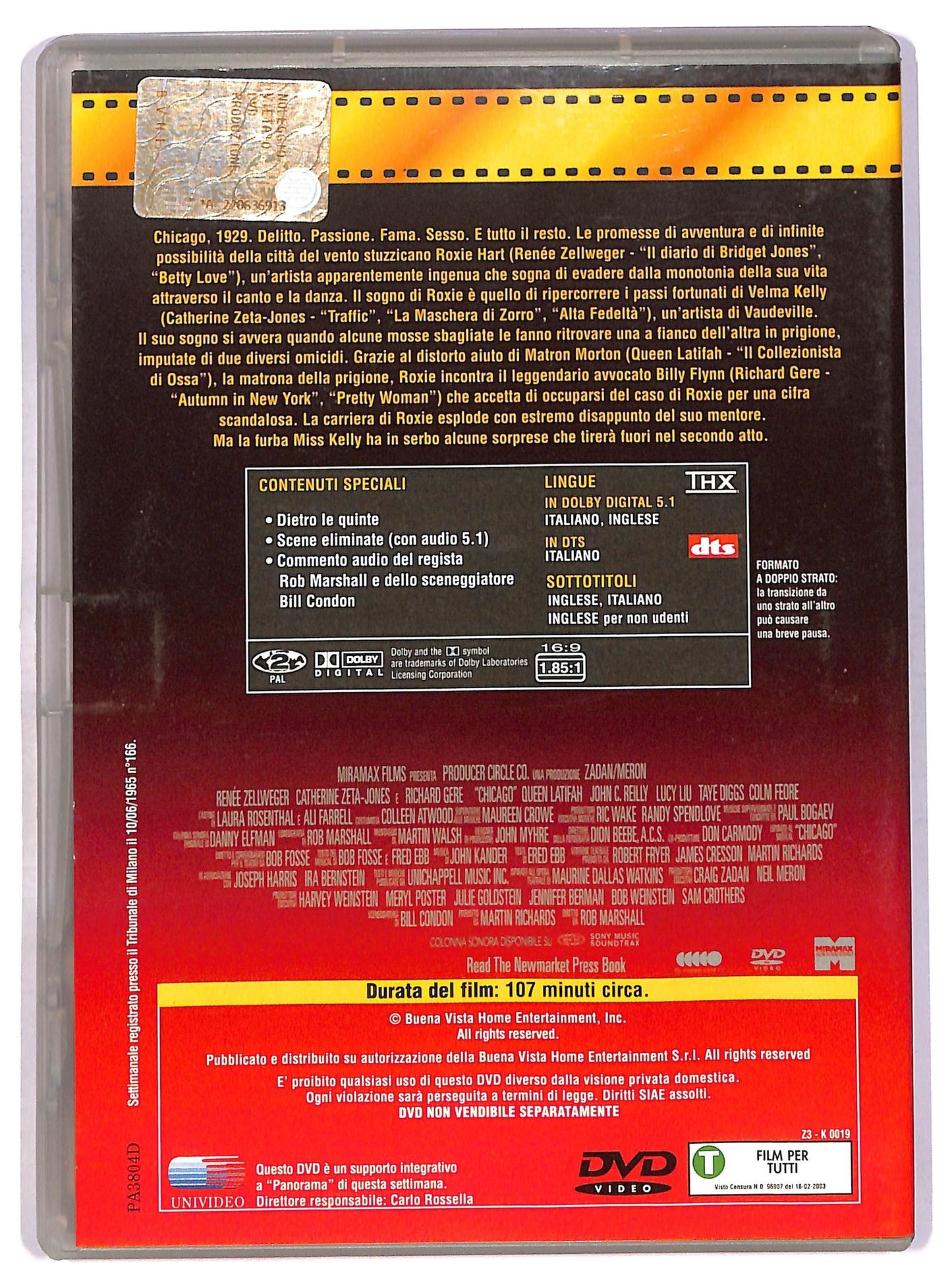 EBOND Chicago EDITORIALE DVD D758736