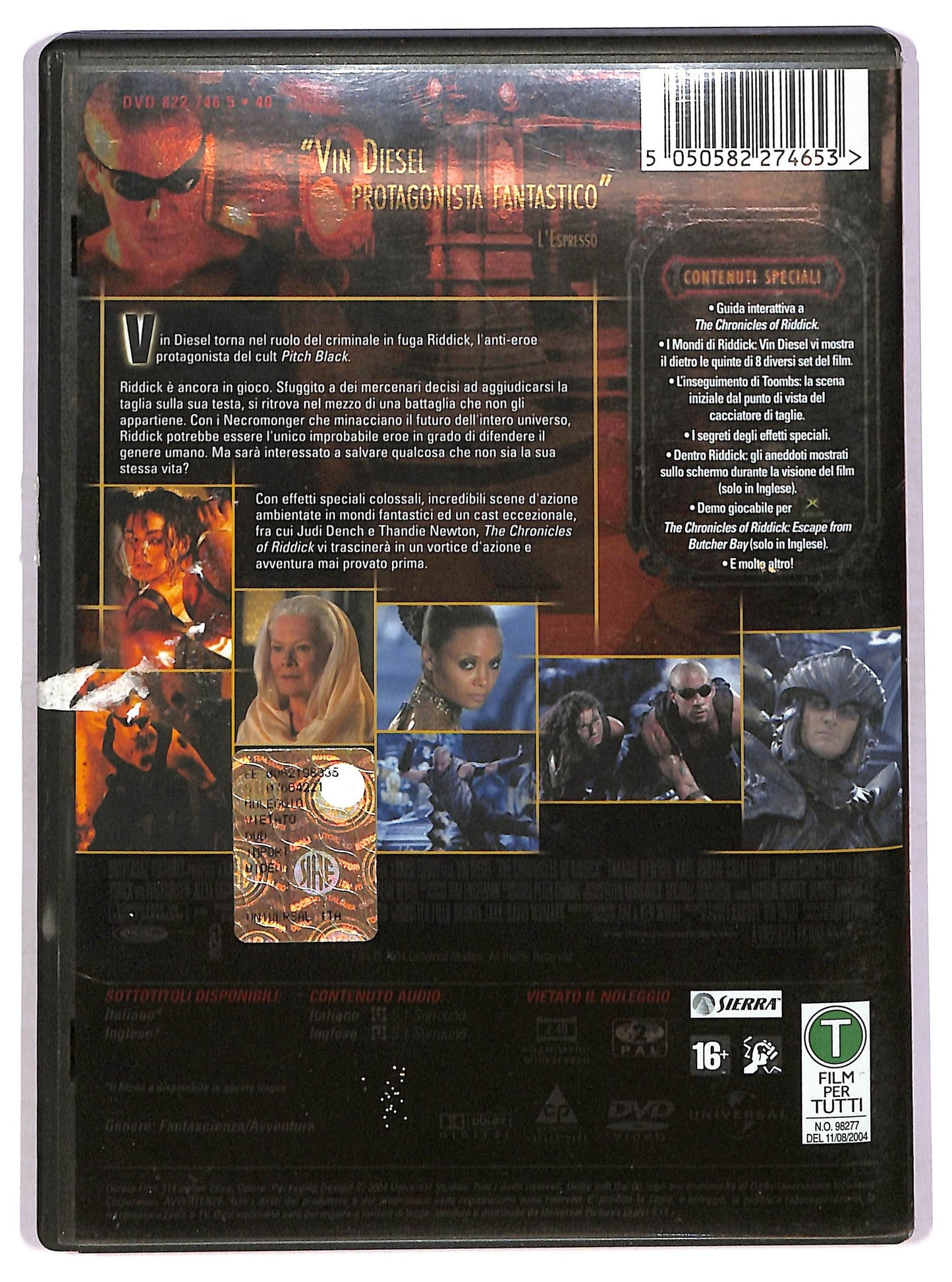 EBOND riddick DVD D758801