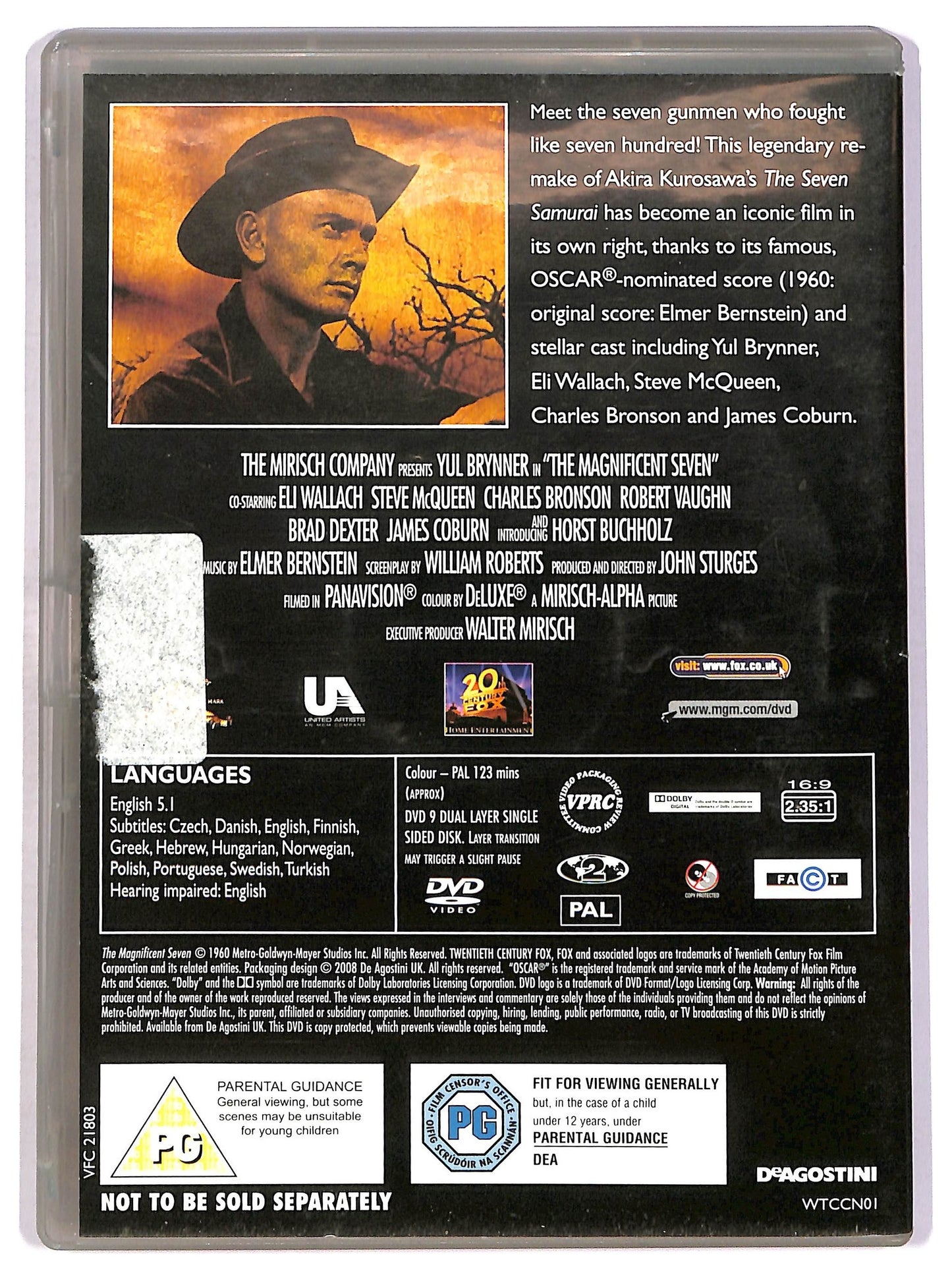 EBOND Westerns collection - The magnificent seven EDITORIALE DVD D758808