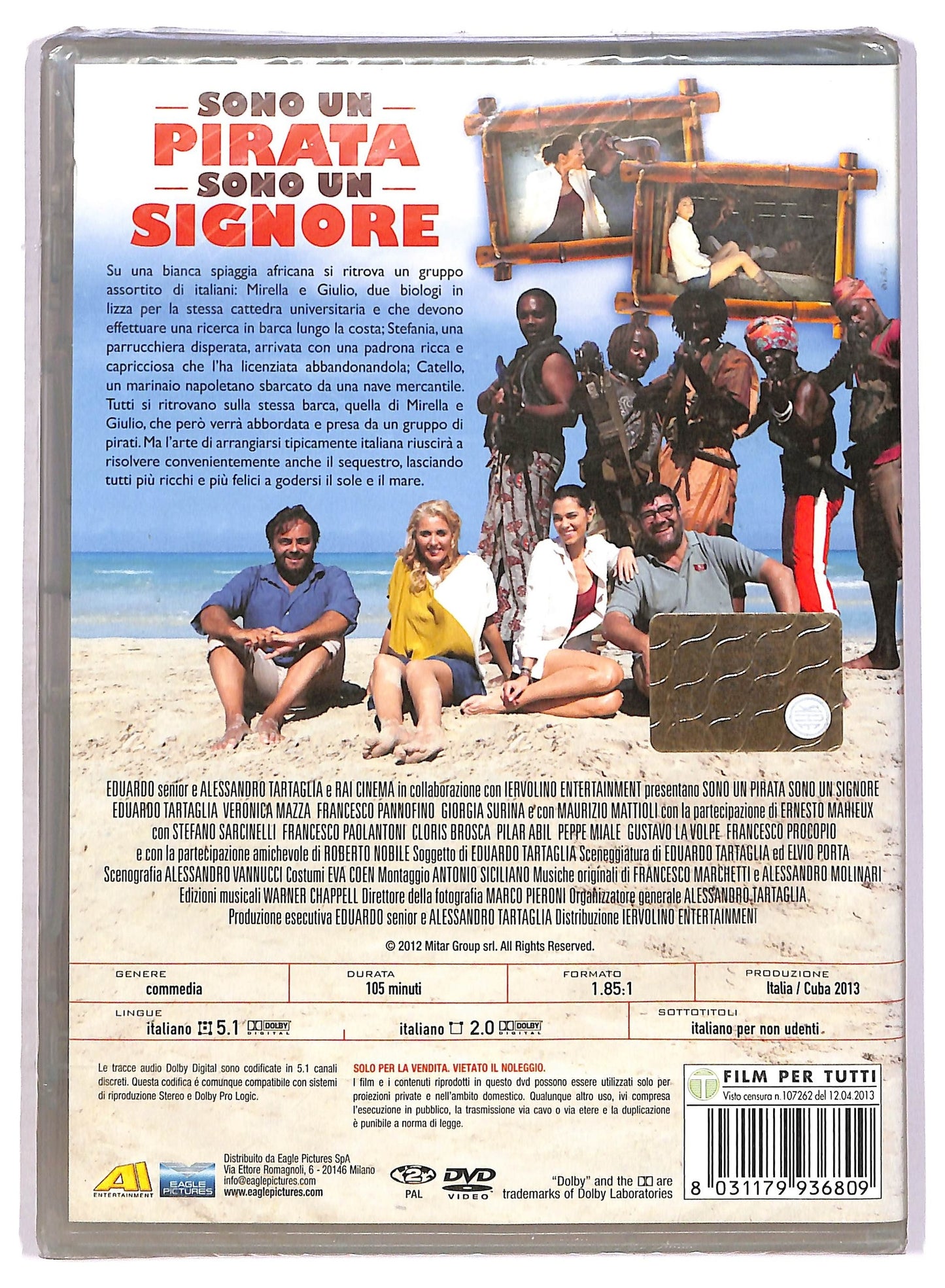 EBOND Sono un pirata, sono un signore (film) DVD D758810