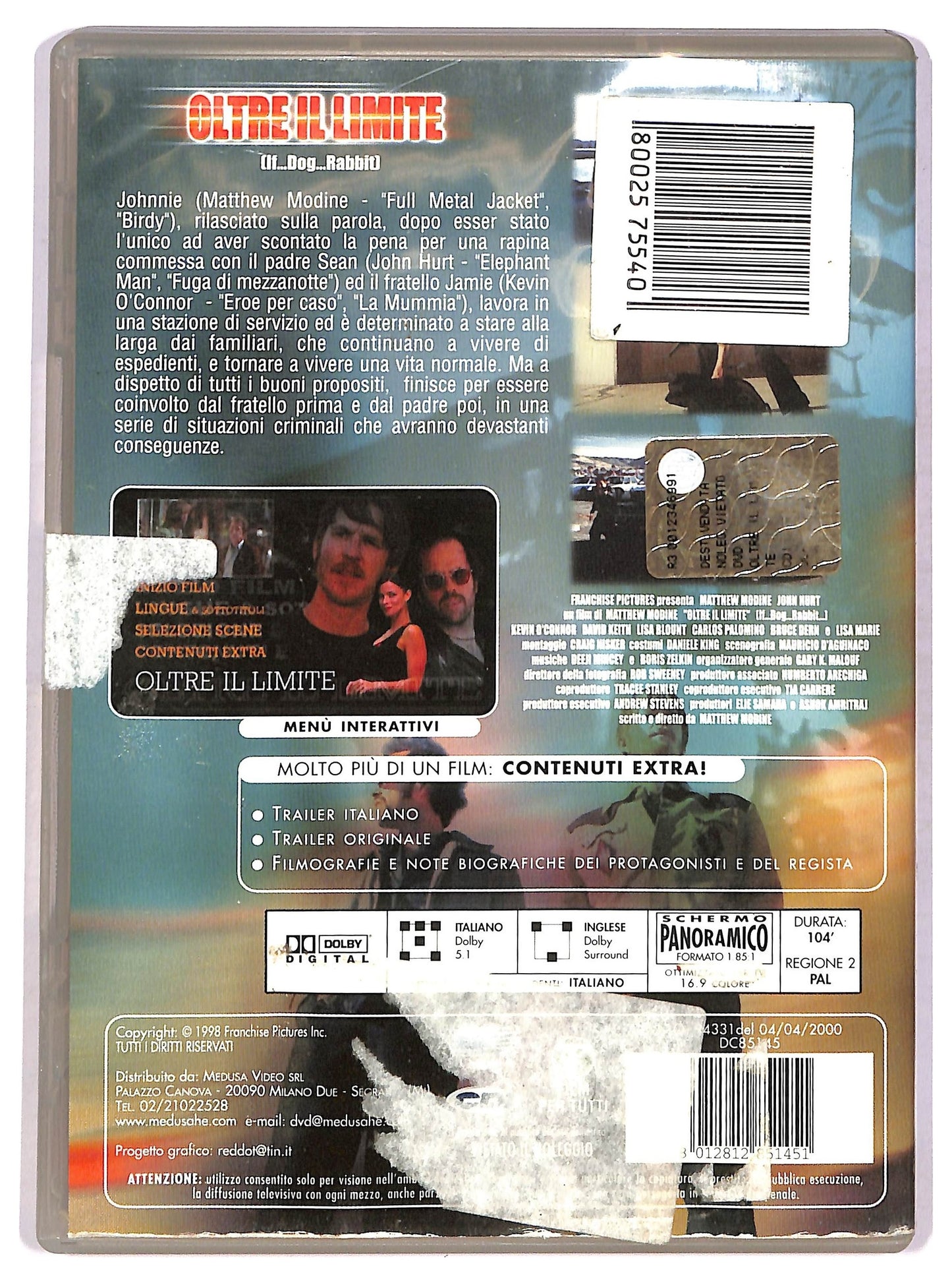 EBOND Oltre Il Limite DVD D758834