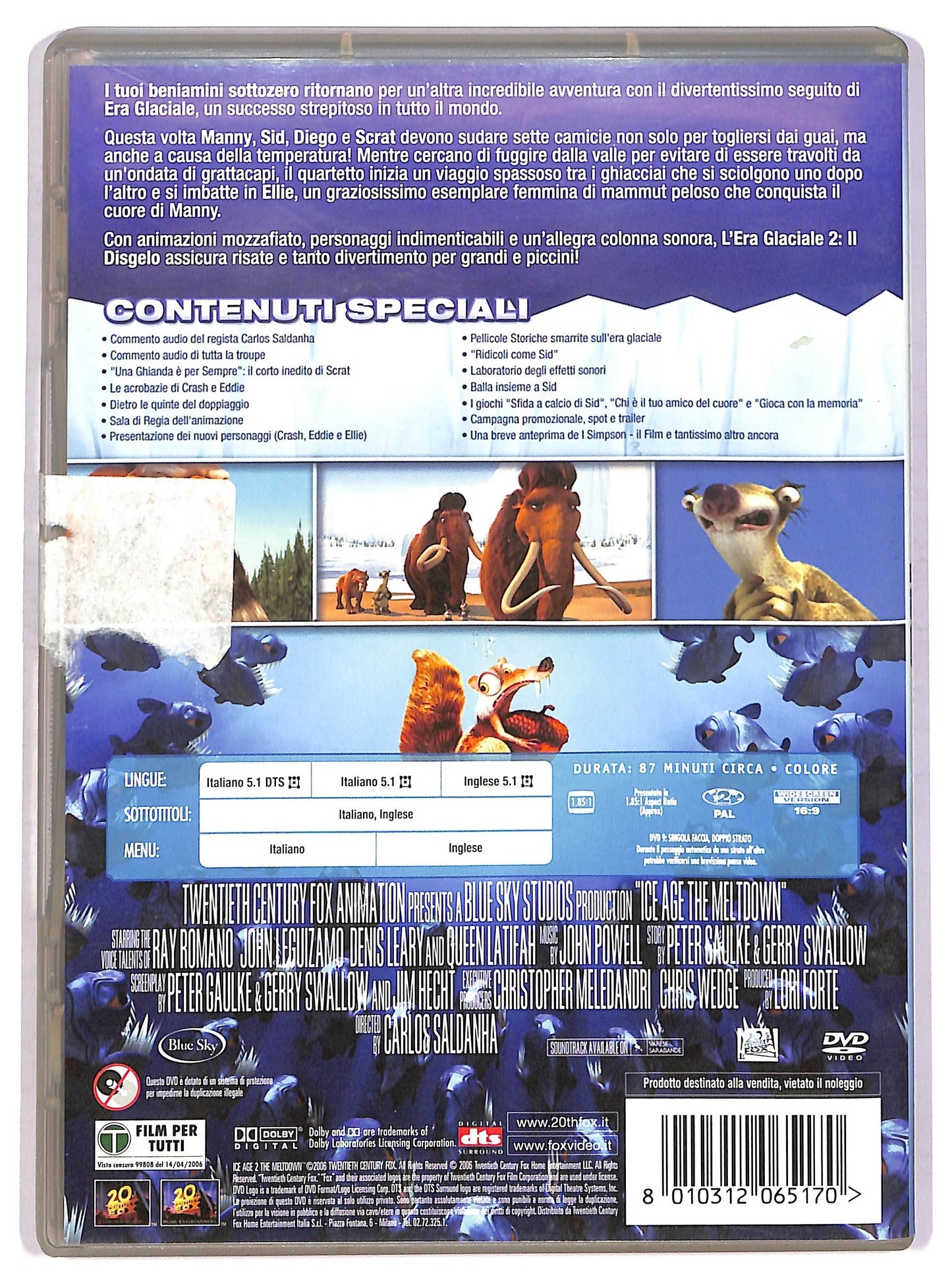 EBOND L'era Glaciale 2 - Il disgelo SPECIAL EDITION DVD D758855