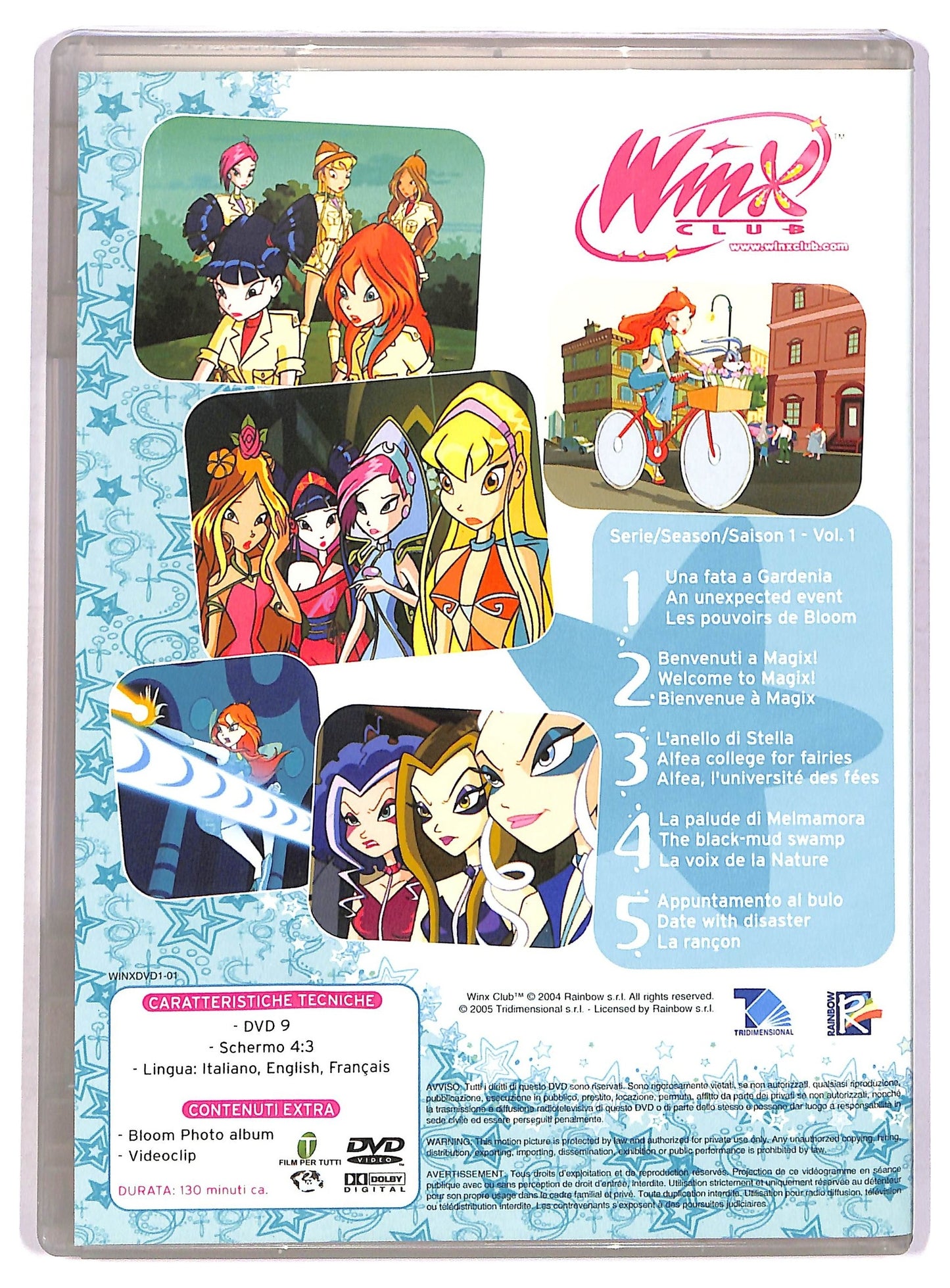 EBOND Winx stagione 1 volume 1 EDITORIALE DVD D758903