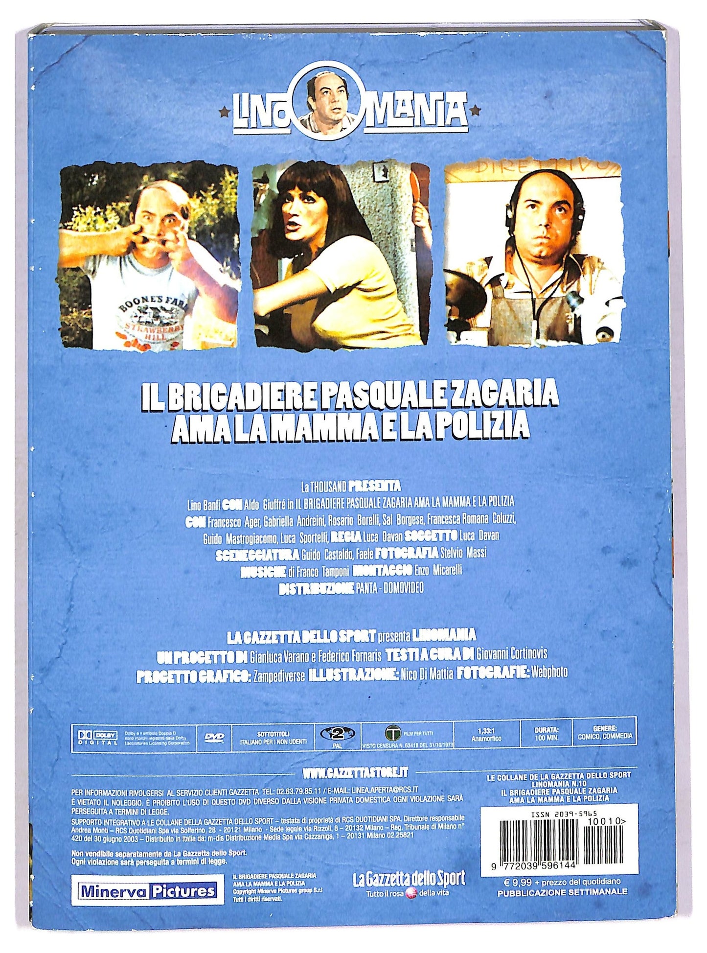 EBOND Il brigadiere Zagaria ama la mamma e la polizia EDITORIALE DVD D758921