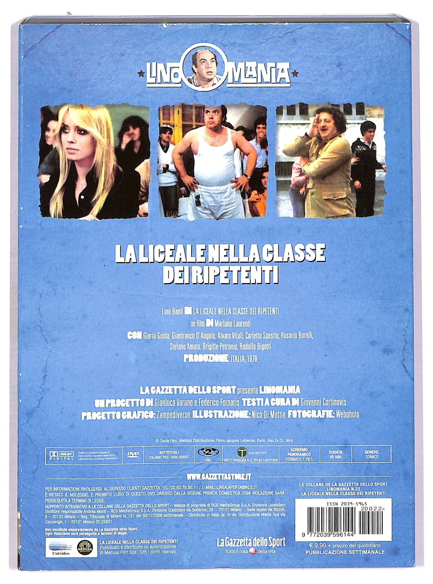 EBOND La liceale nella classe dei ripetenti vol 22 EDITORIALE DVD D758923
