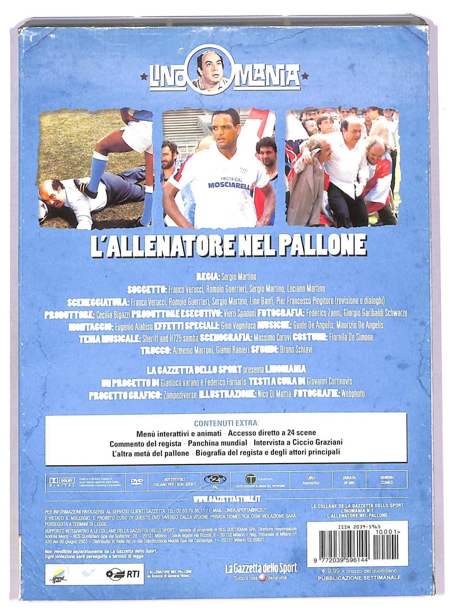 EBOND L'allenatore nel pallone EDITORIALE DVD D758930