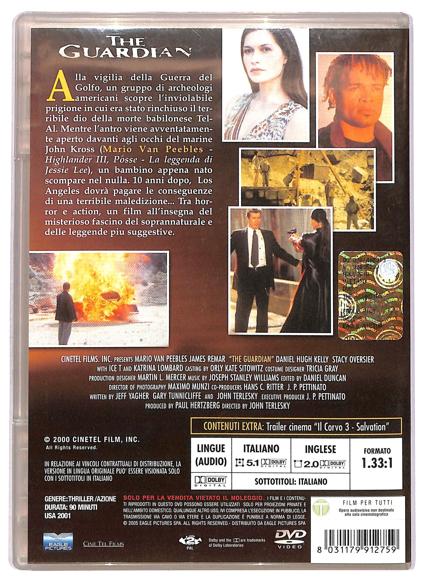 EBOND The Guardian DVD Slim D758939