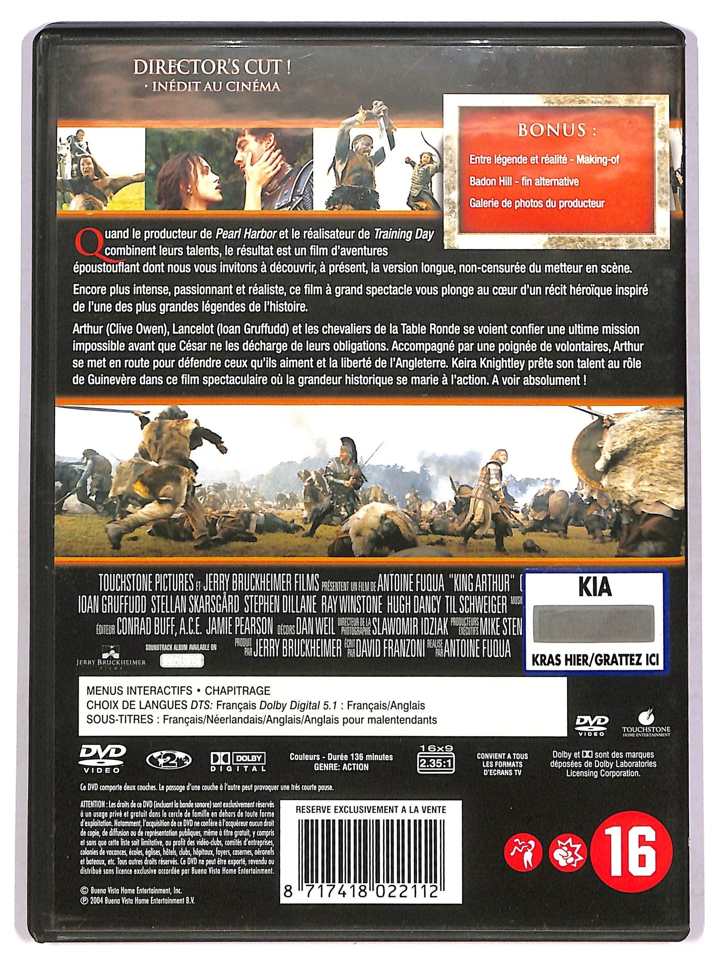 EBOND Le Roi Arthur DVD D758941