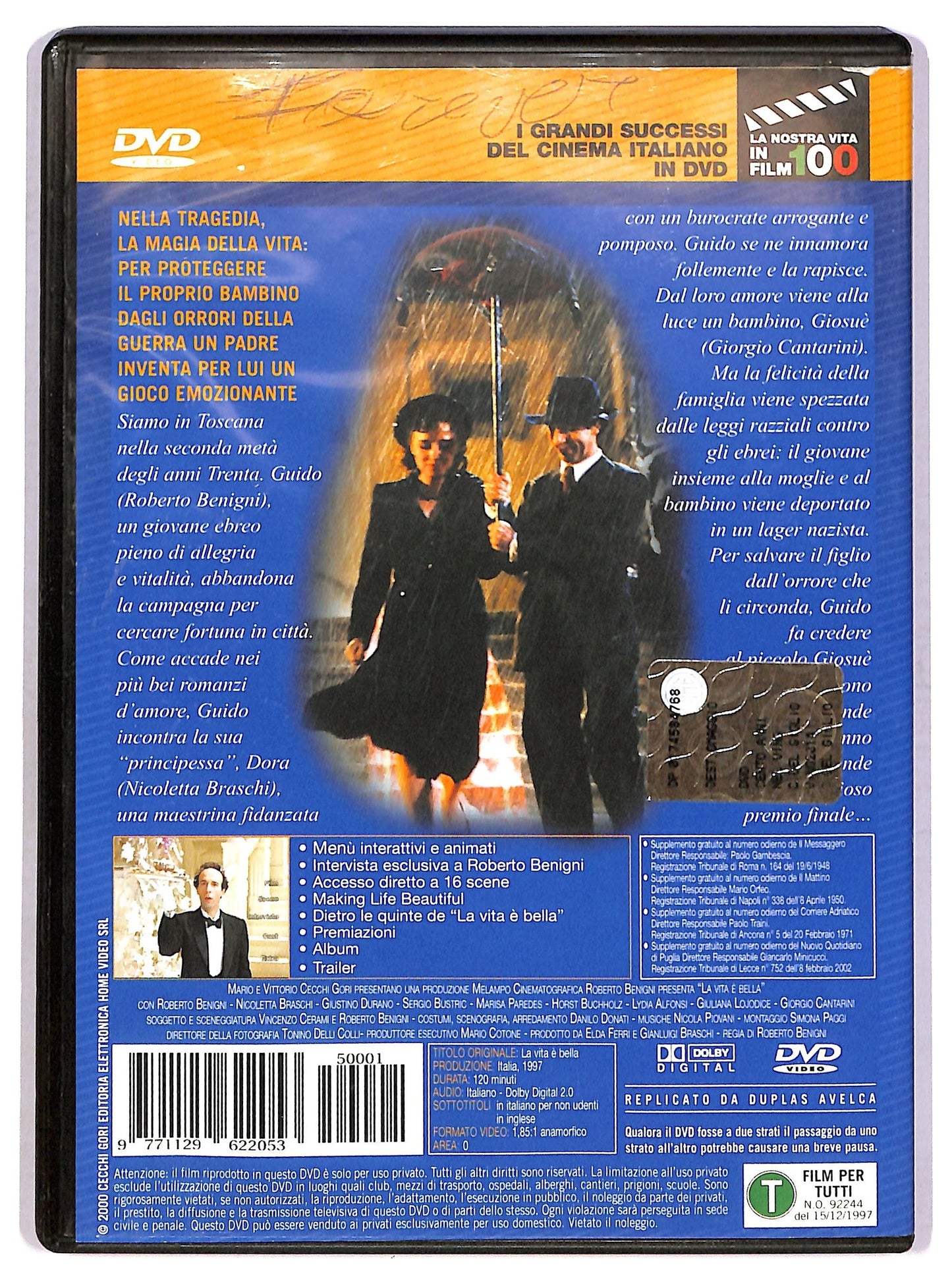 EBOND La Vita e Bella EDITORIALE DVD D758948