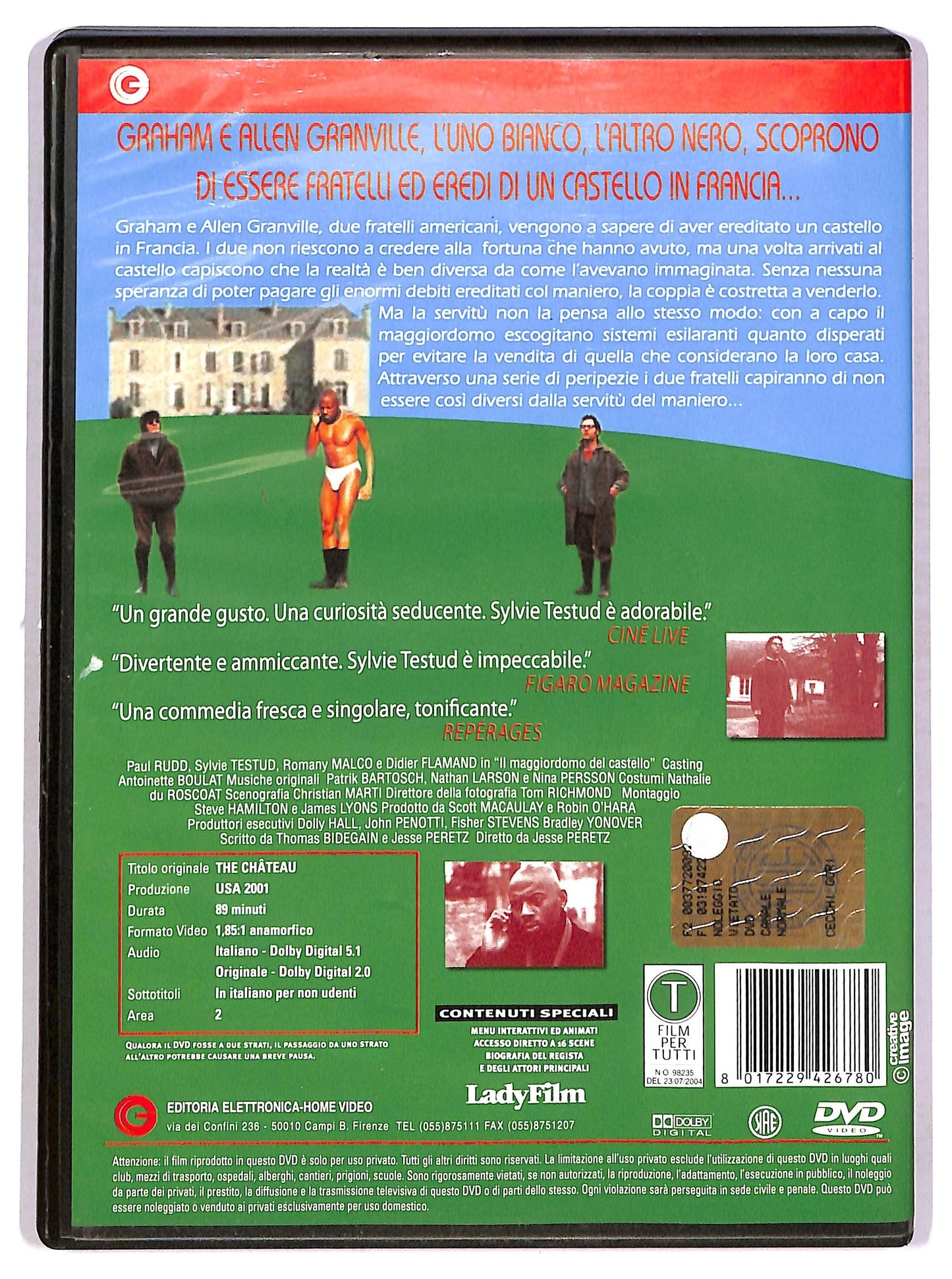 EBOND Il maggiordomo del castello DVD D758950
