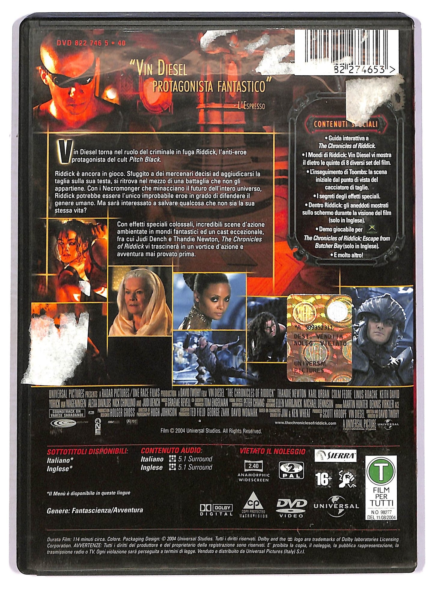 EBOND The Chronicles of Riddick DVD D758955