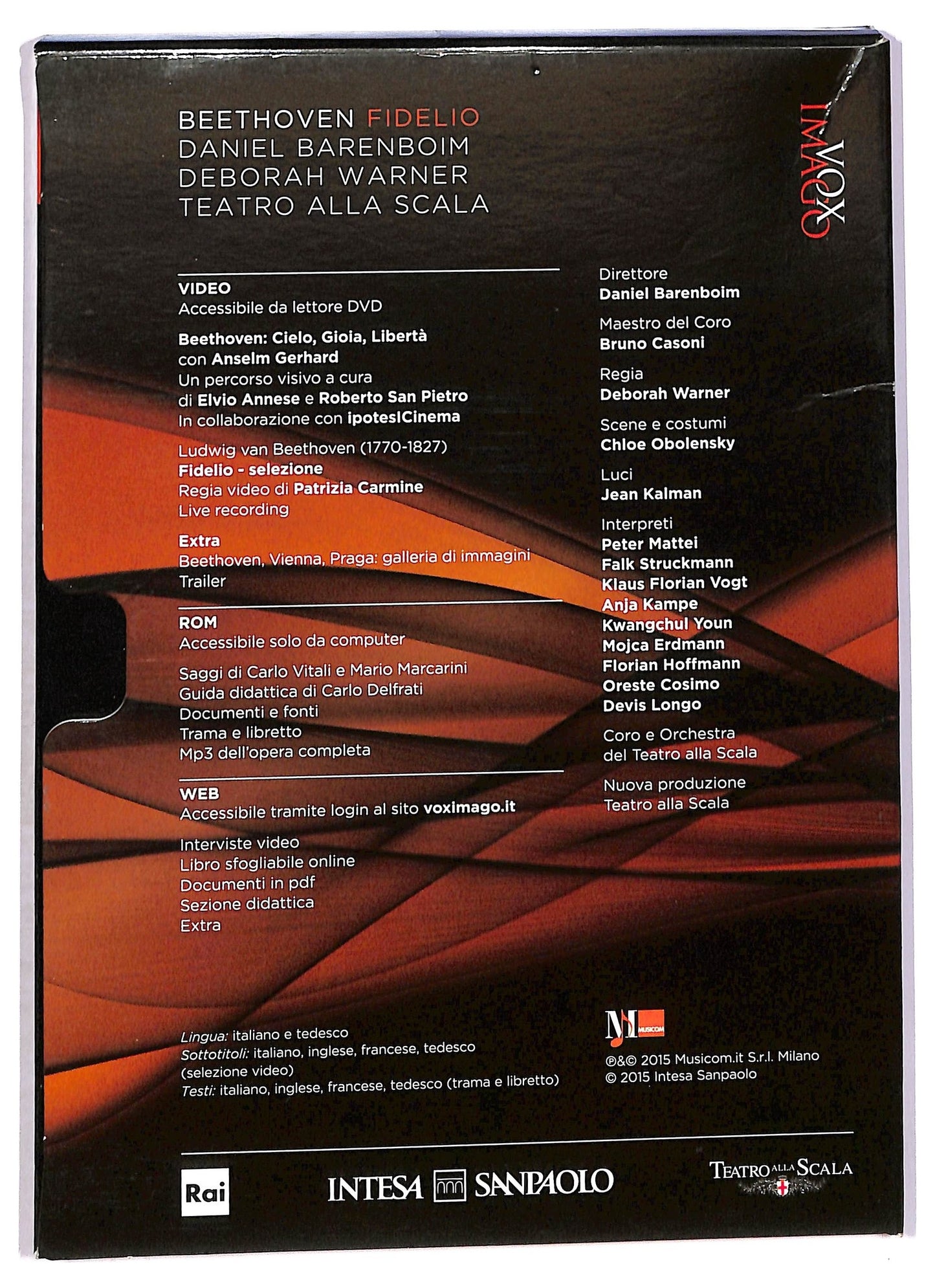 EBOND Beethoven - Fidelio (Digipack) EDITORIALE DVD D758960
