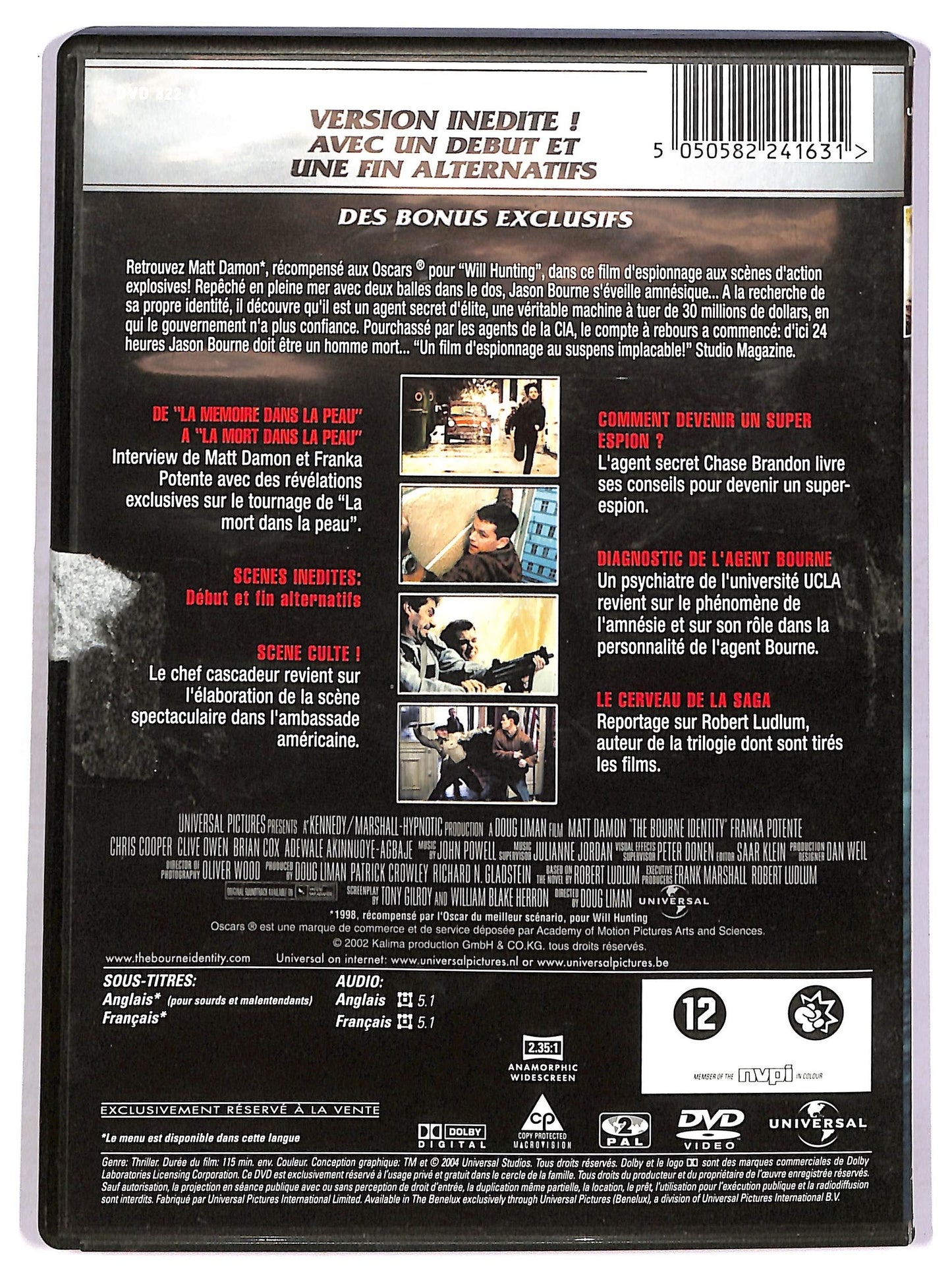 EBOND The Bourne Identity SPECIAL EDITION DVD D759018