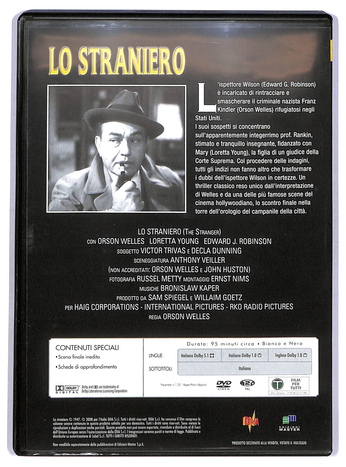 EBOND Lo straniero EDITORIALE DVD D759031