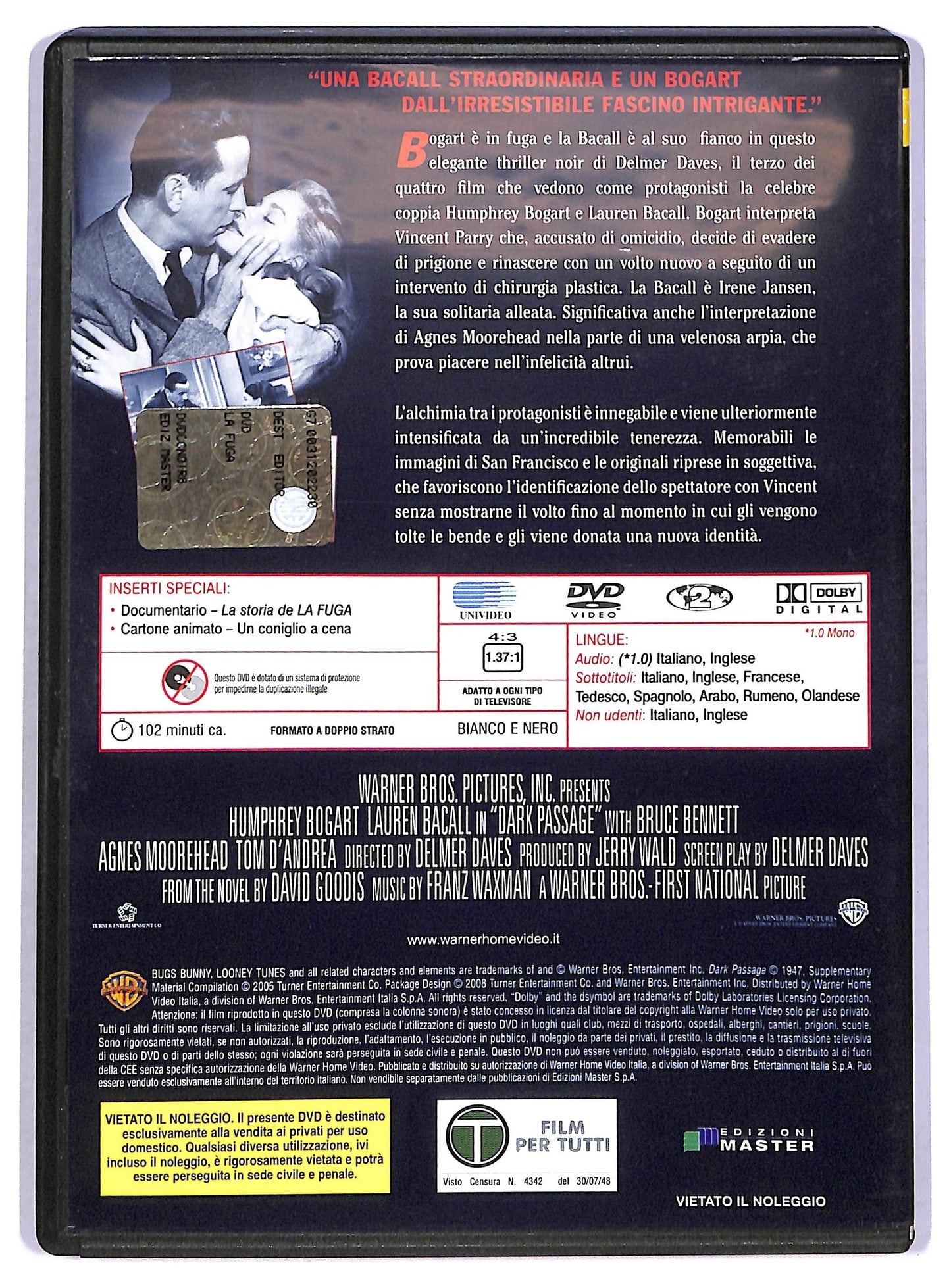 EBOND La fuga EDITORIALE DVD D759042