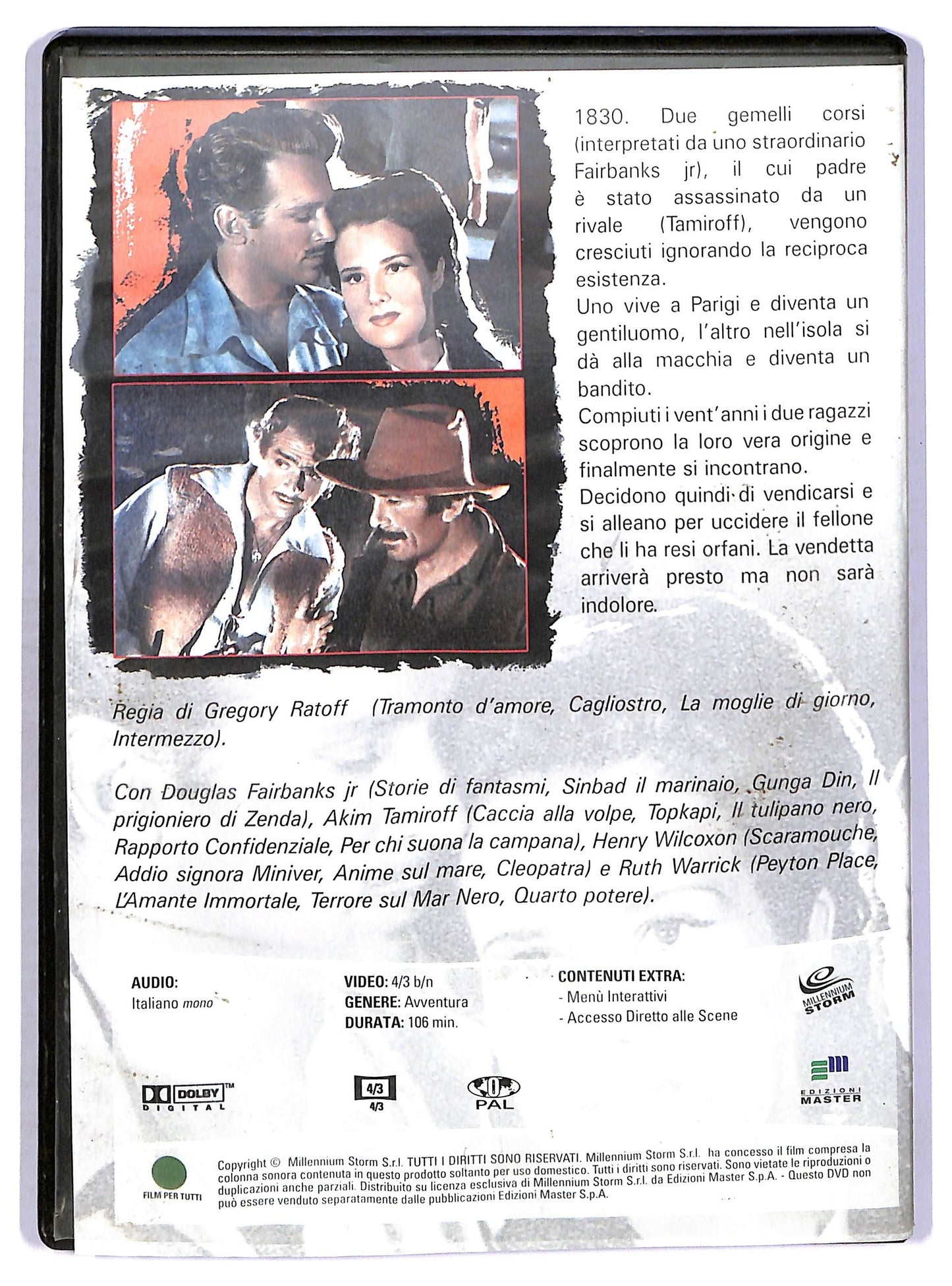 EBOND i vendicatori EDITORIALE DVD D759053