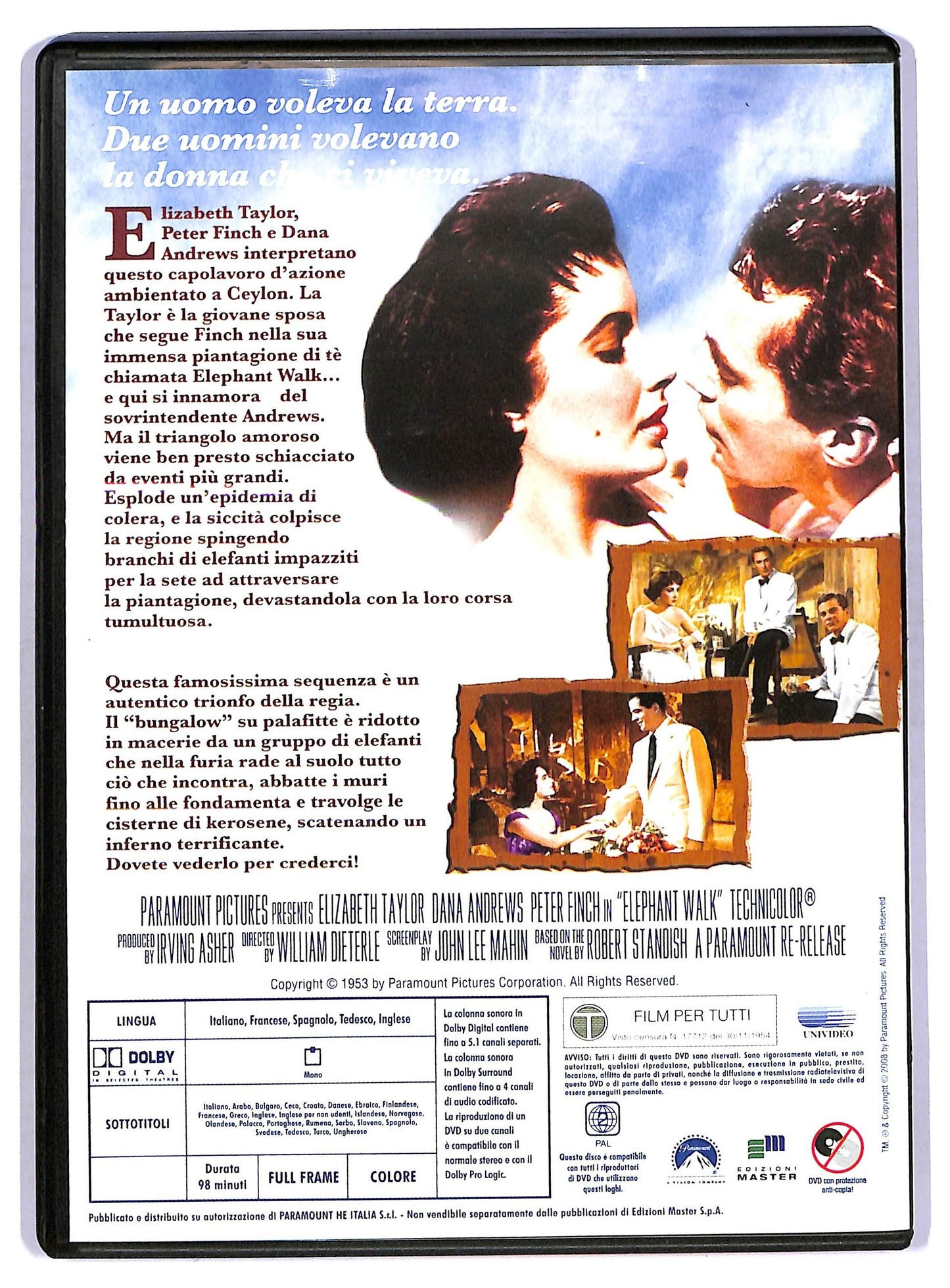 EBOND La pista degli elefanti EDITORIALE DVD D759057