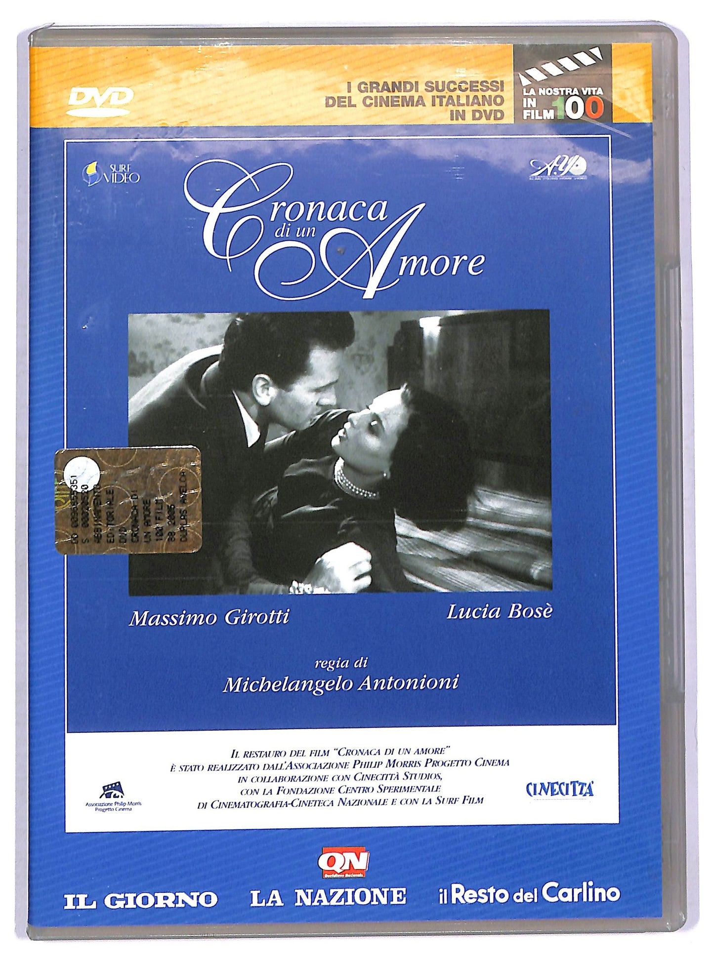 EBOND Cronaca Di Un Amore DVD Editoriale D759115