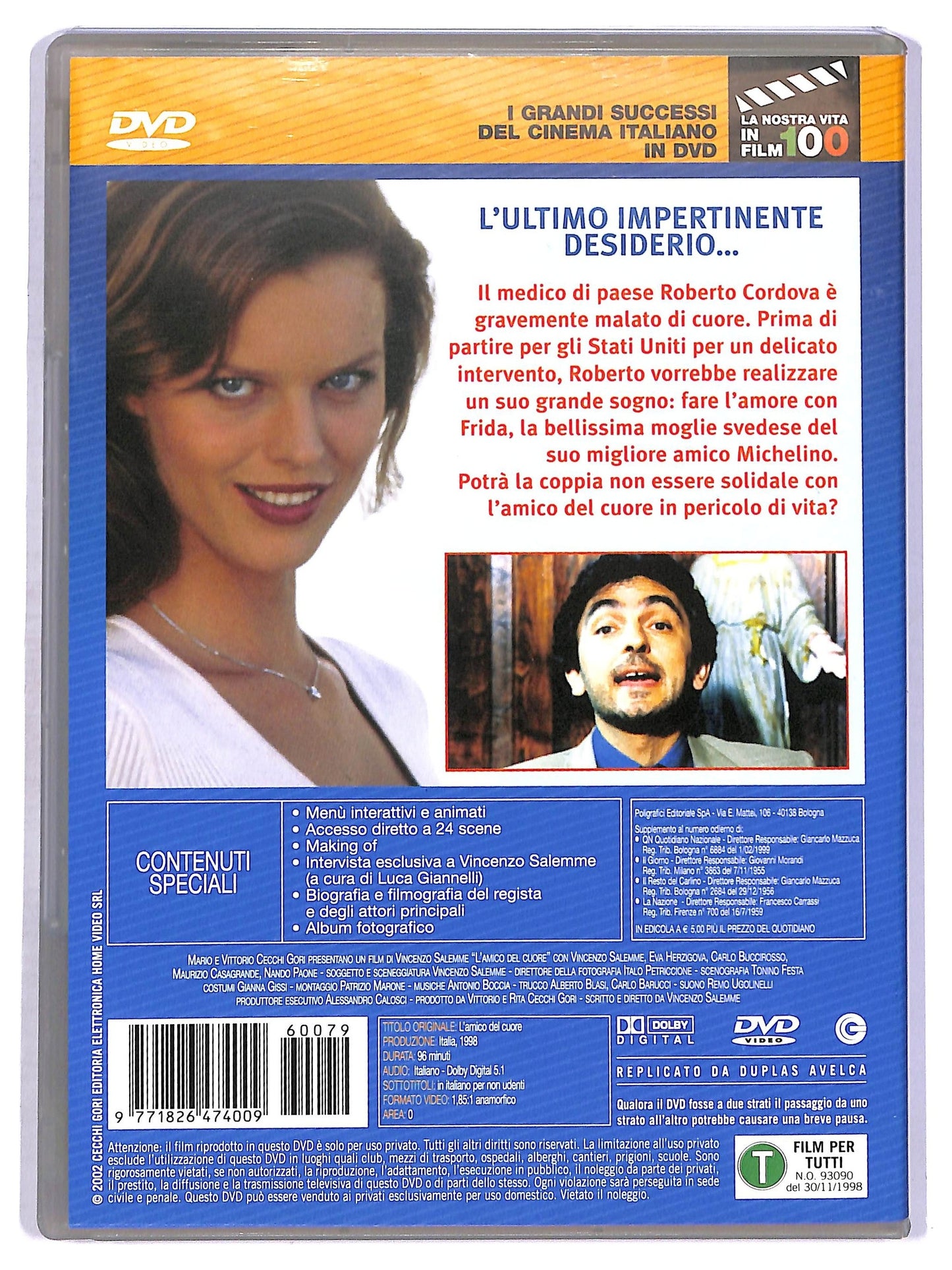 EBOND L'amico del cuore EDITORIALE DVD D759121