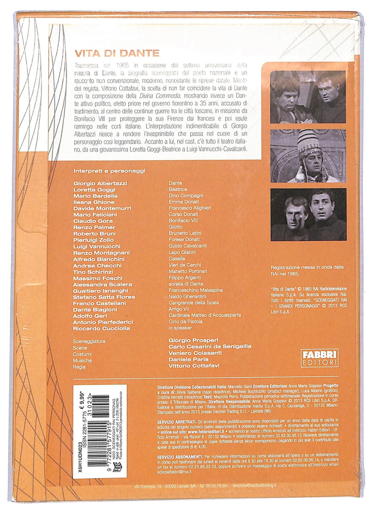 EBOND Sceneggiati Rai Vita Di Dante Puntate da 1 a 3 EDITORIALE DVD D759130