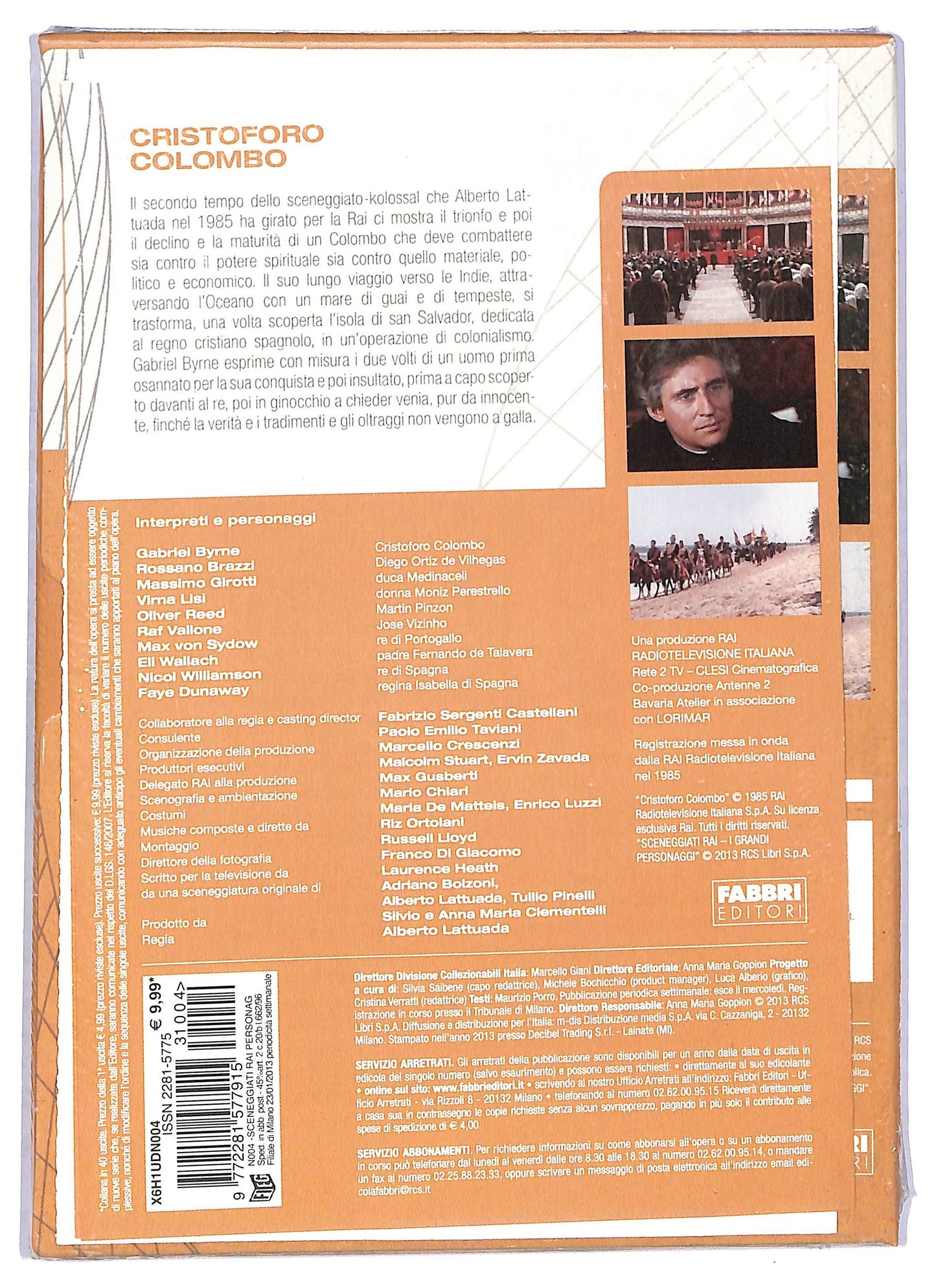 EBOND Sceneggiati Rai Cristoforo Colombo Puntate da 3 a 4 EDITORIALE DVD D759135